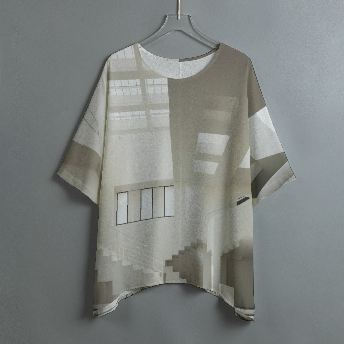 All-Over Print Women's Bat Sleeve Shirt