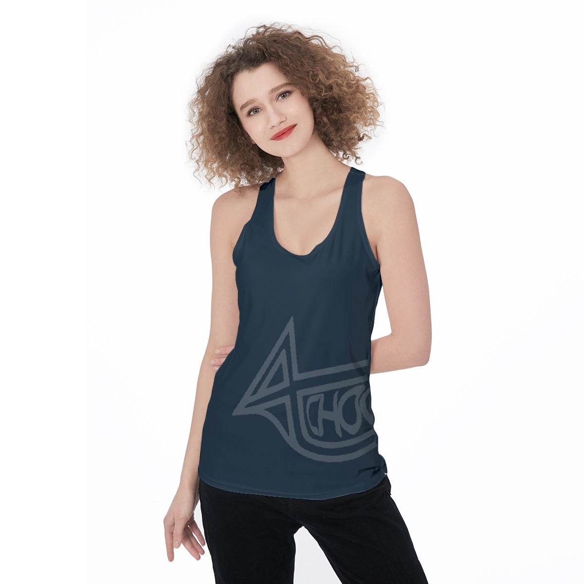 All-Over Print Women's Racerback Tank Top