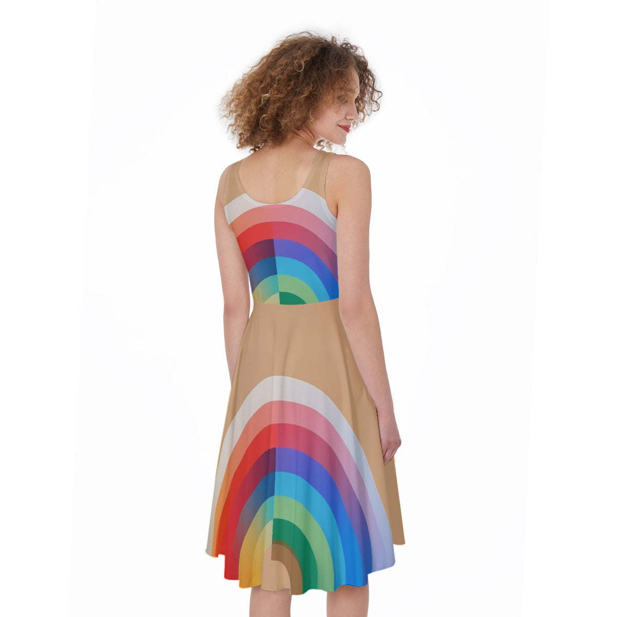 All-Over Print Women's Sleeveless Dress