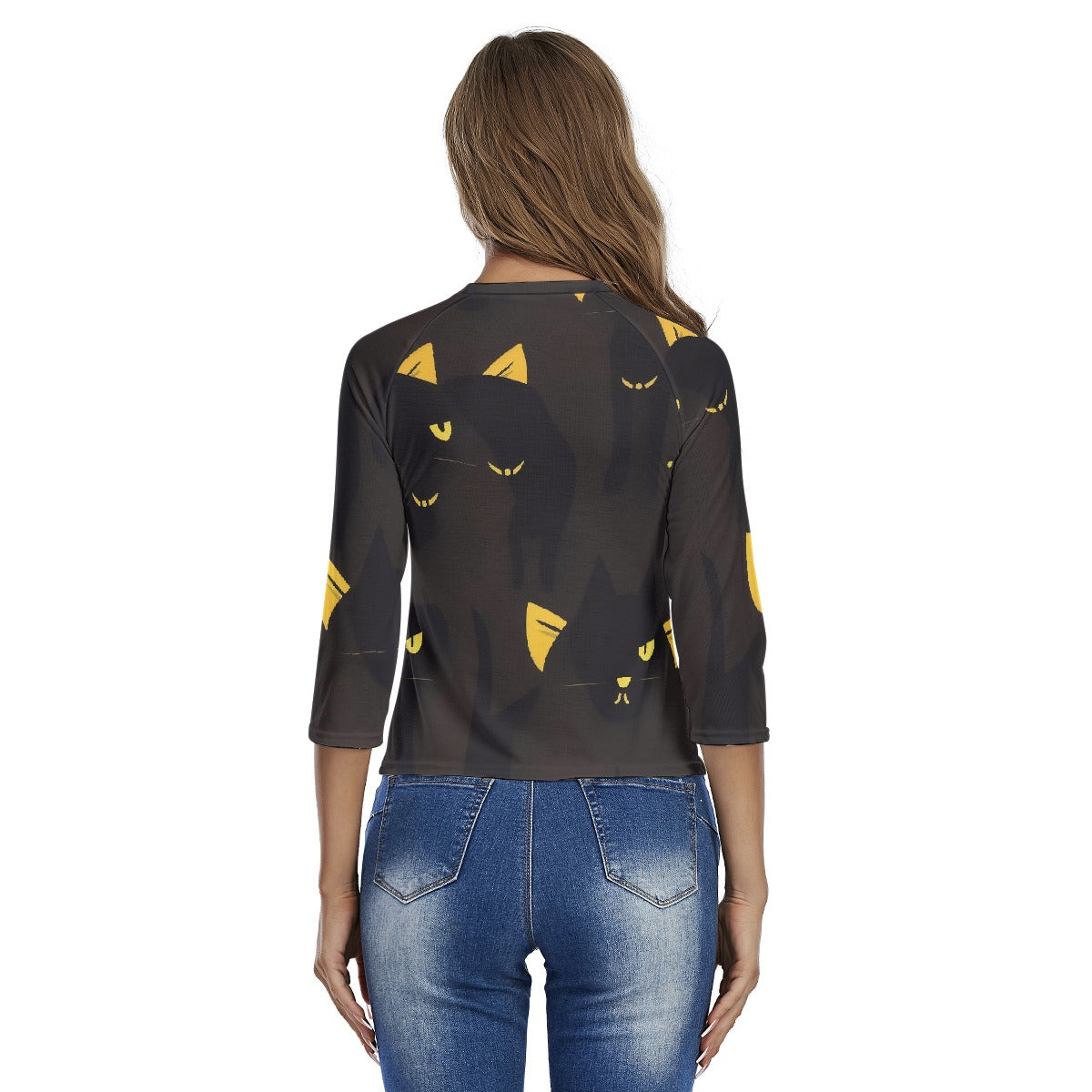 All-Over Print Women's Raglan Sleeves T-shirts
