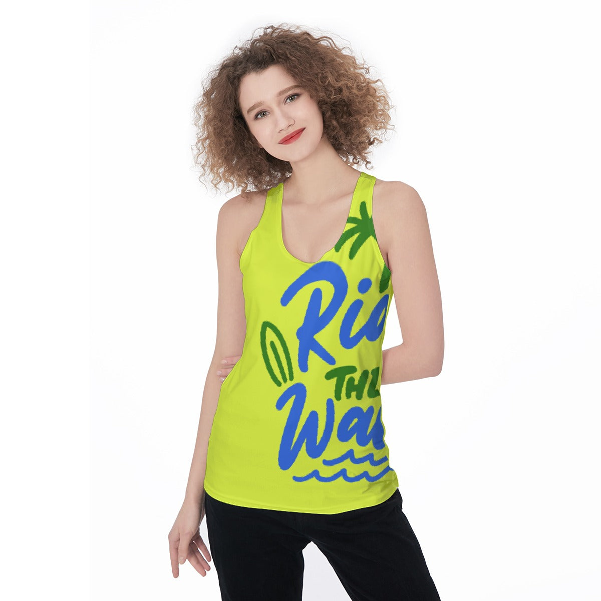 All-Over Print Women's Racerback Tank Top