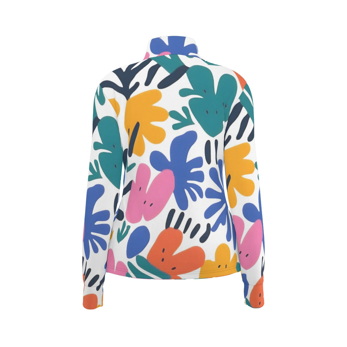 All-Over Print Women's Long Sleeve Thumbhole Jacket