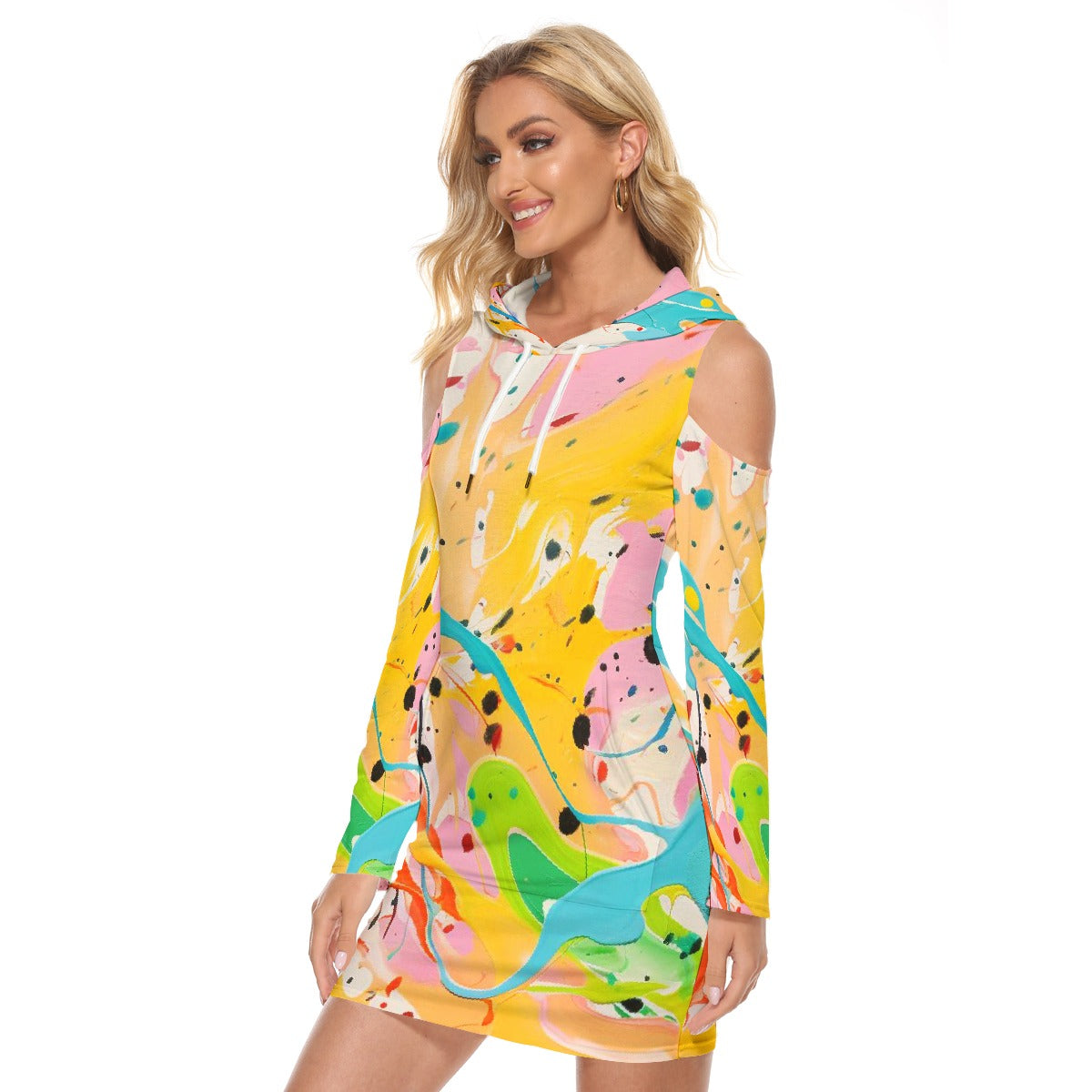 All-Over Print Women's Tight Dress