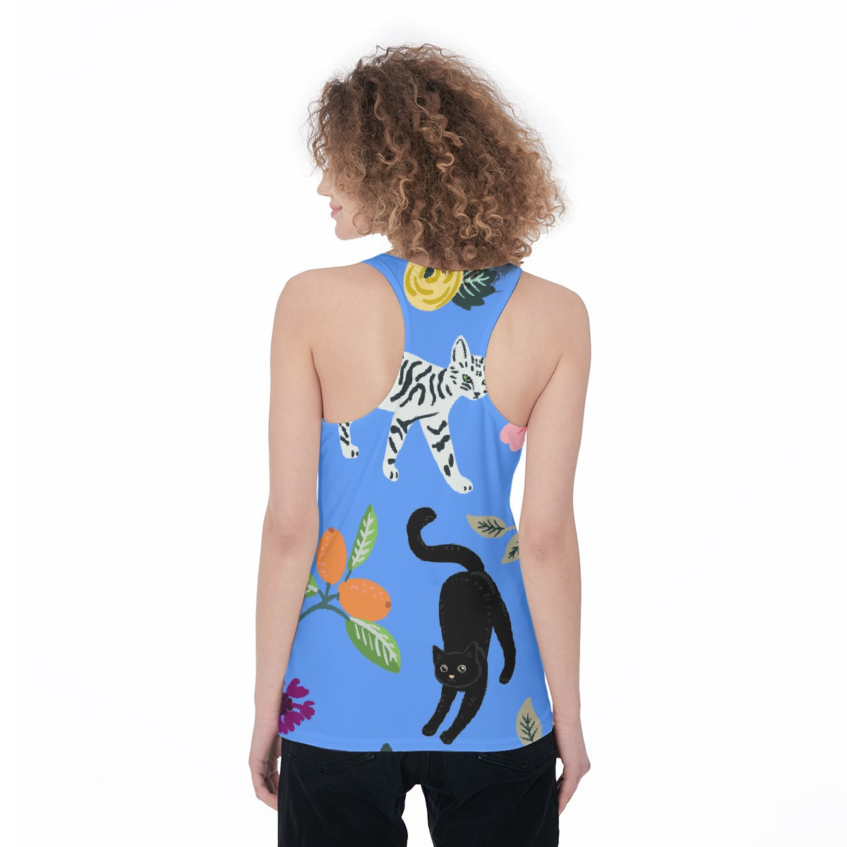 All-Over Print Women's Racerback Tank Top