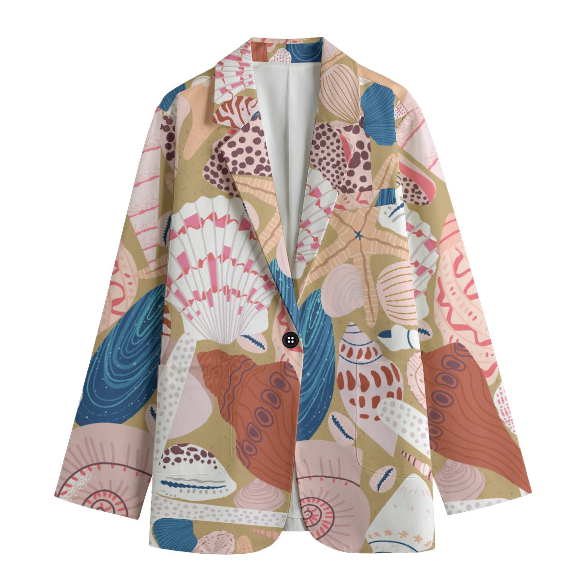 All-Over Print Women's Leisure Blazer