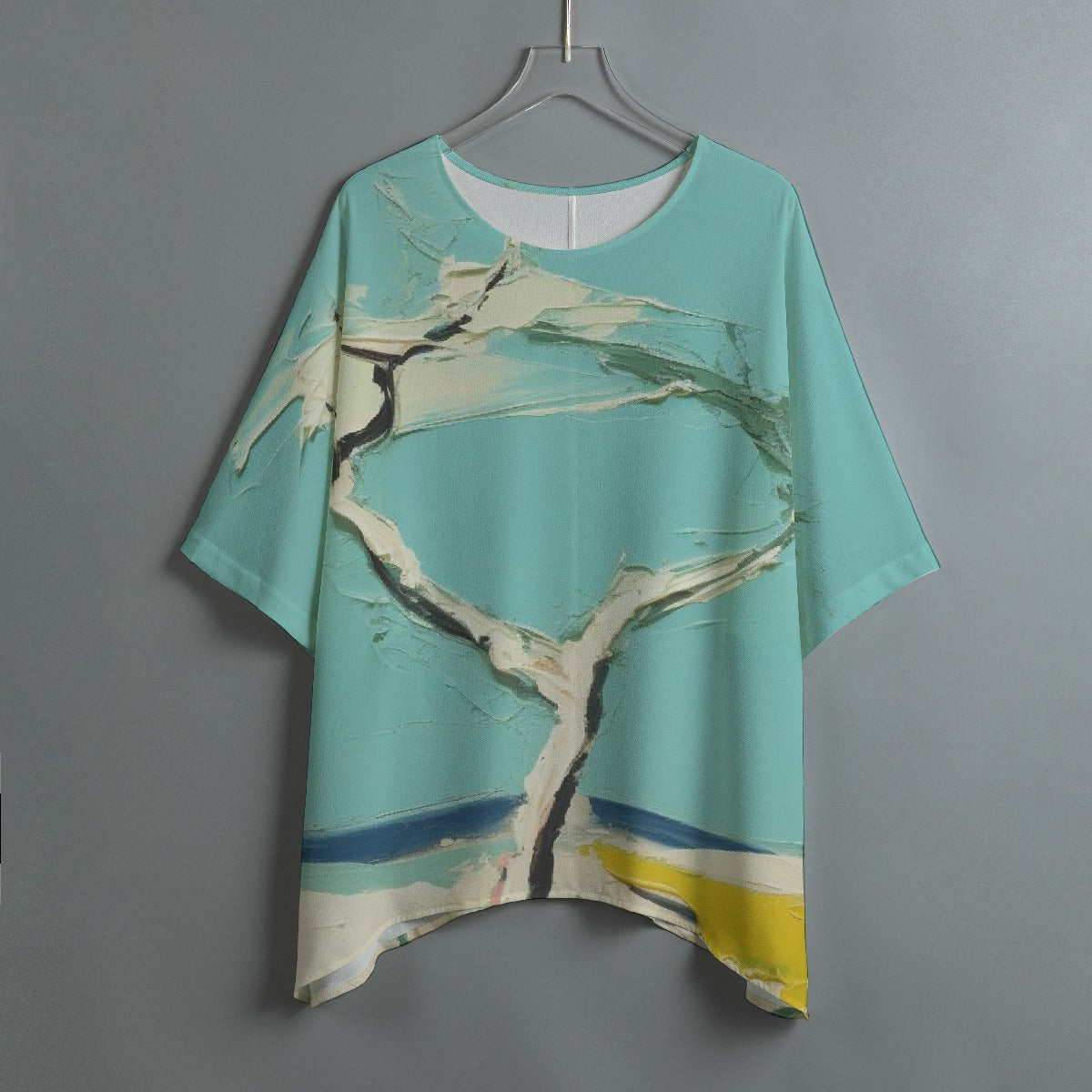 All-Over Print Women's Bat Sleeve Shirt