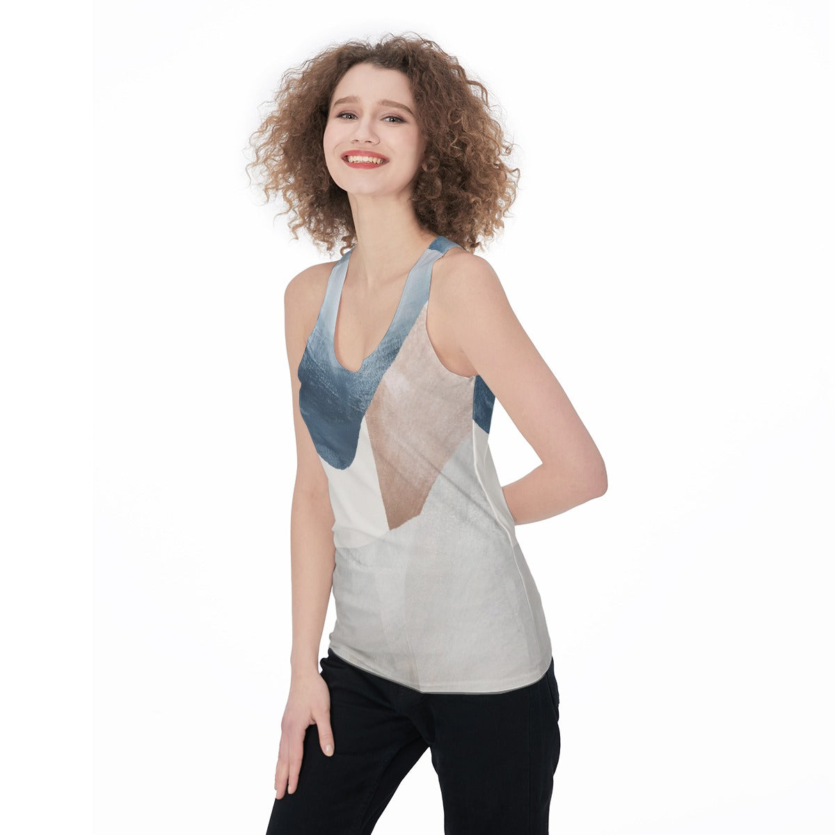 All-Over Print Women's Racerback Tank Top