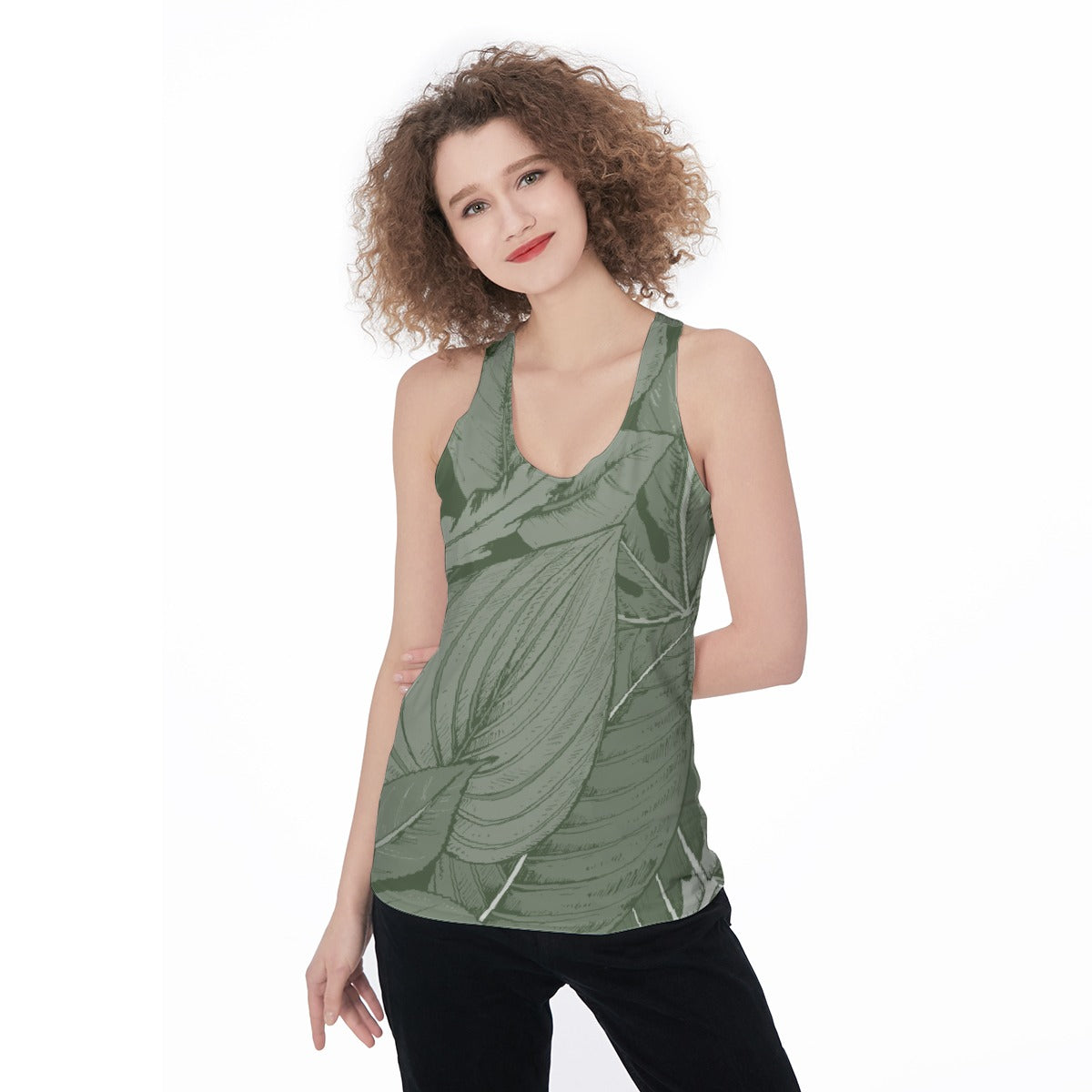 All-Over Print Women's Racerback Tank Top