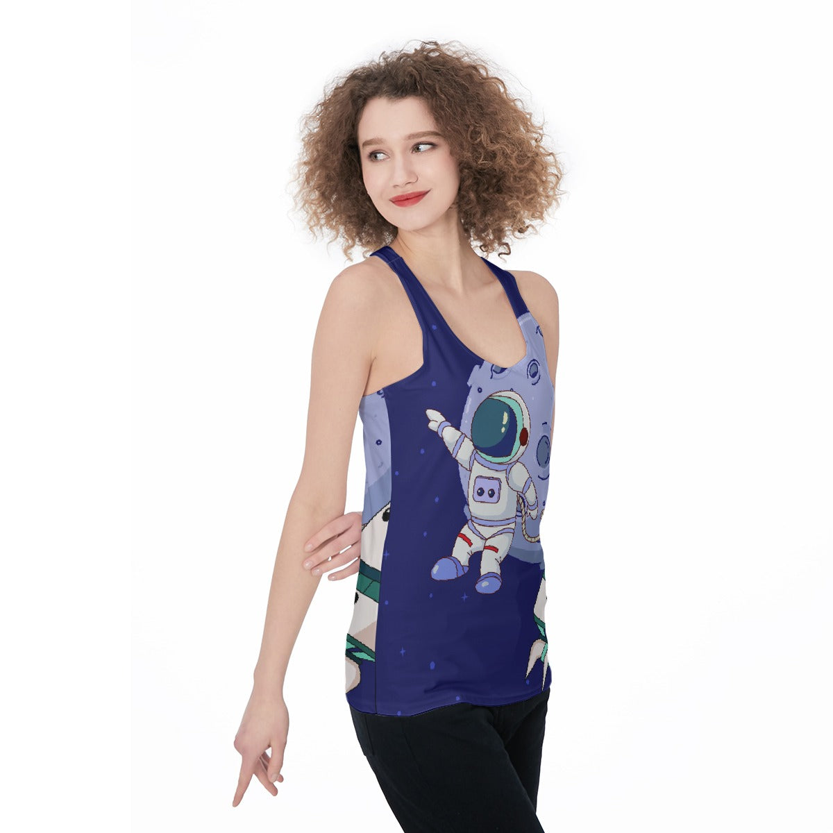 All-Over Print Women's Racerback Tank Top