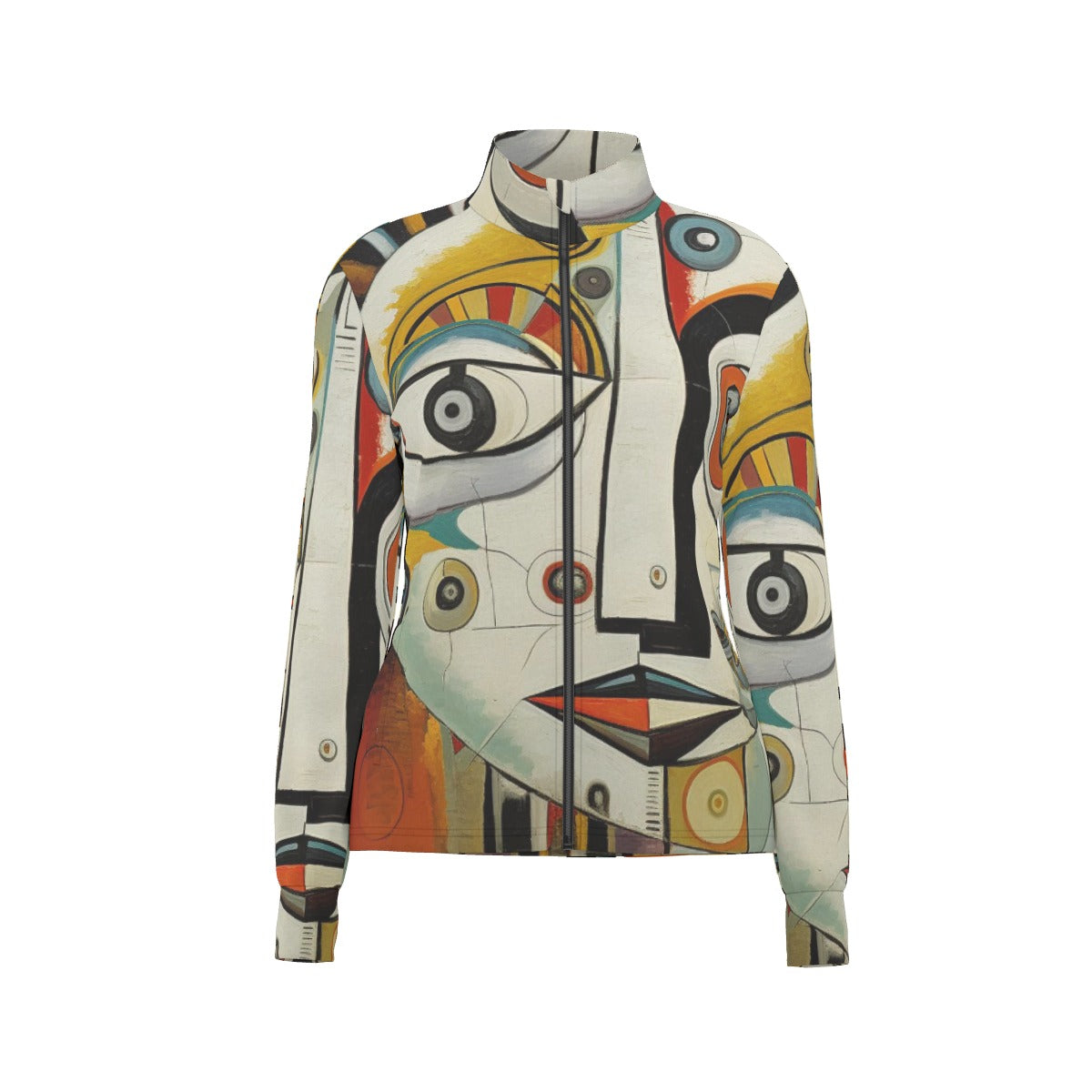 All-Over Print Women's Long Sleeve Thumbhole Jacket