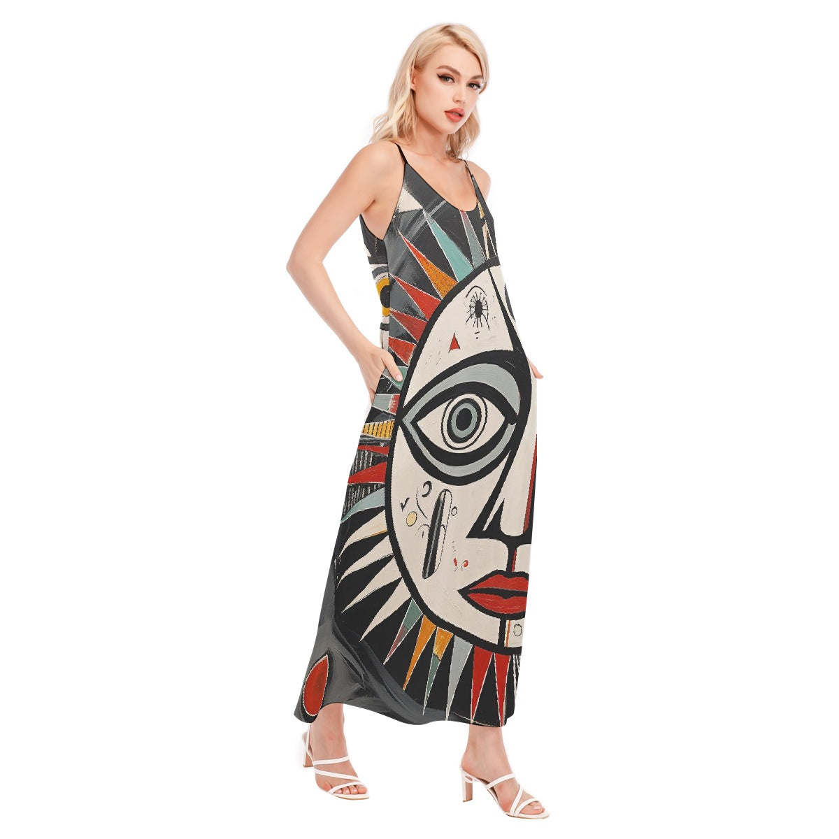 All-Over Print Women's Sling Dress