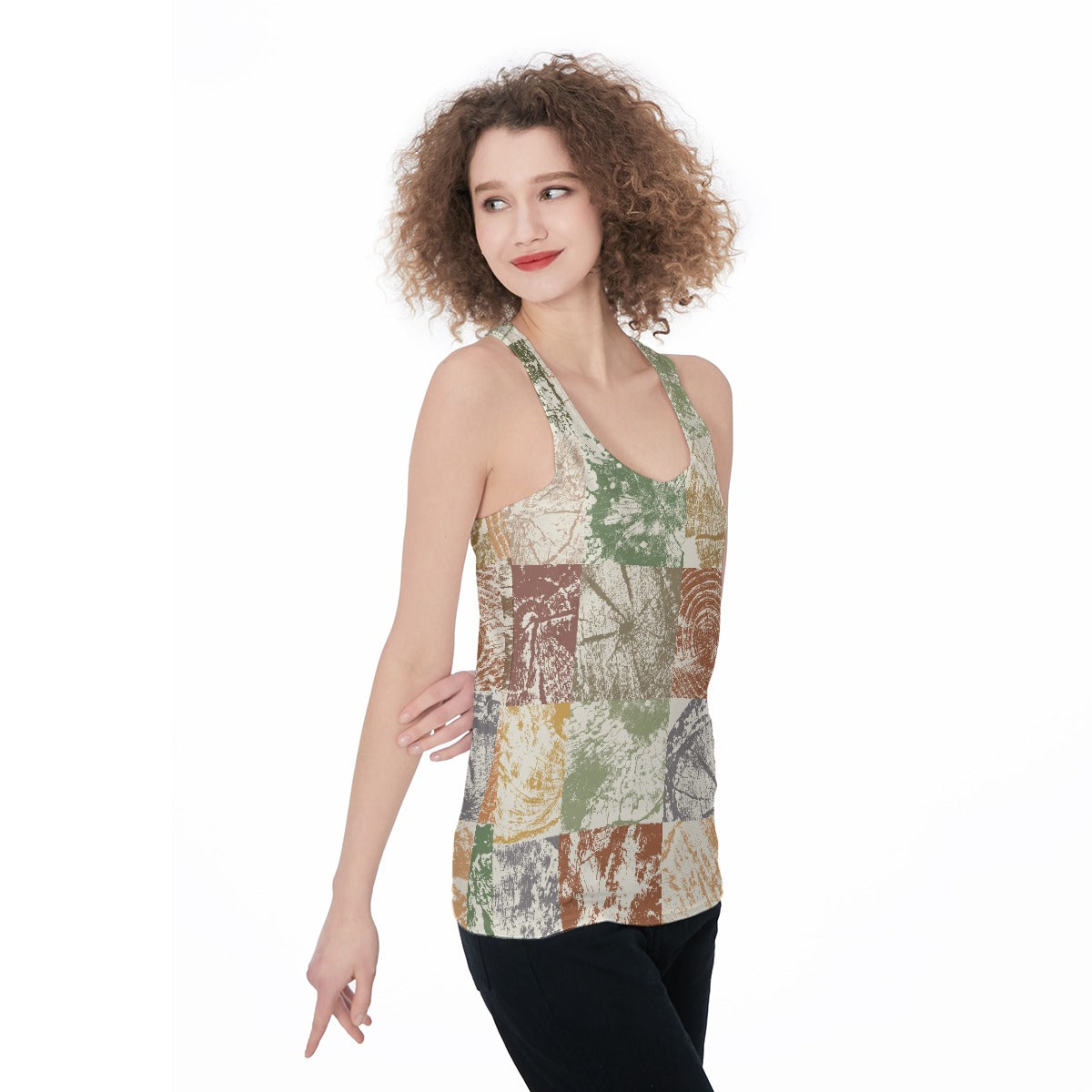 All-Over Print Women's Racerback Tank Top