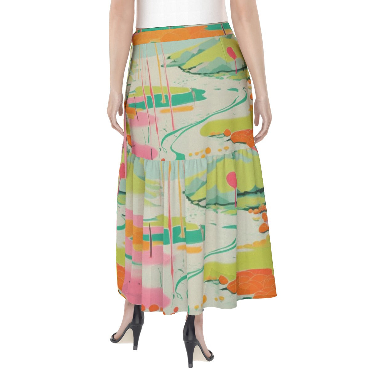 All-Over Print Women's Wrap Skirt