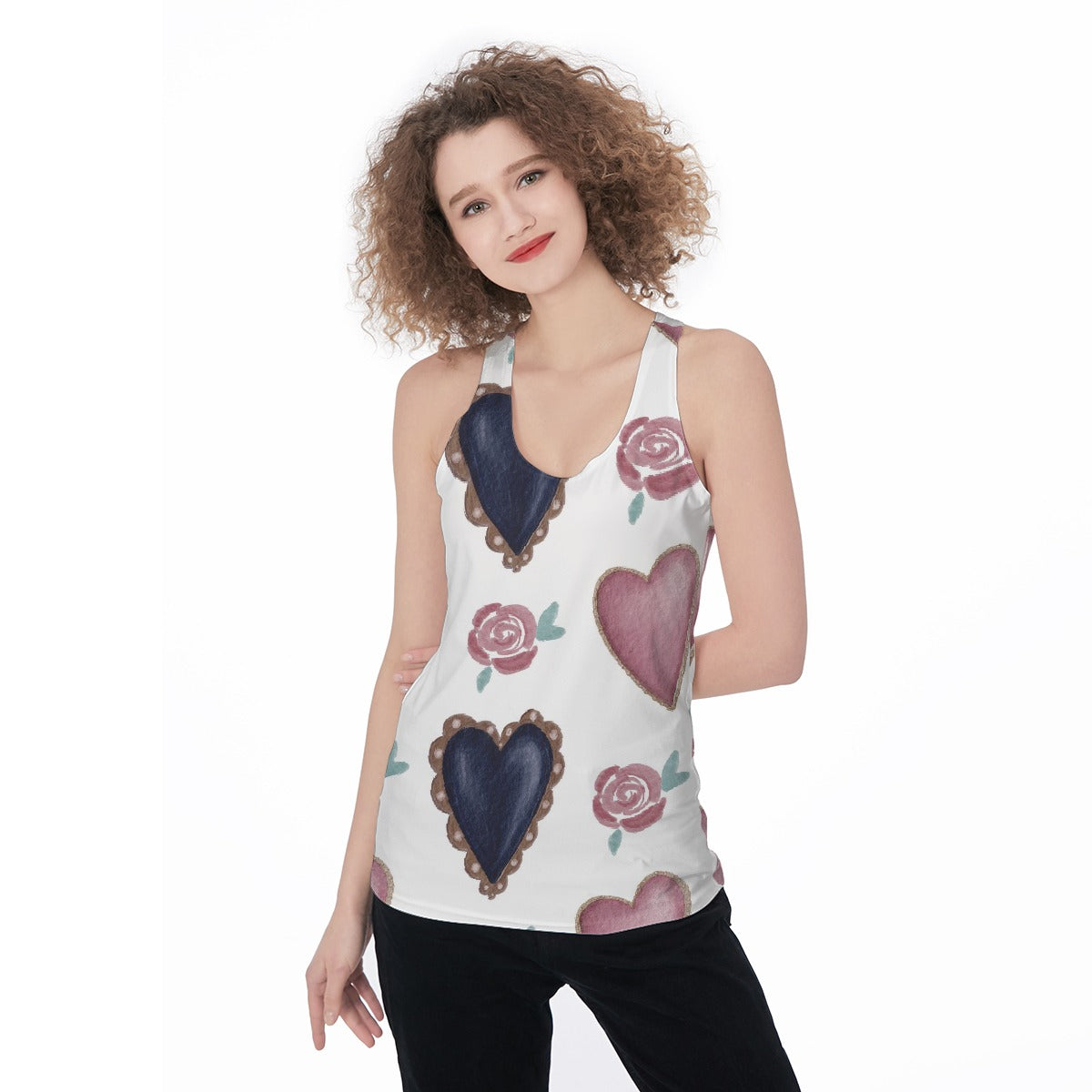 All-Over Print Women's Racerback Tank Top