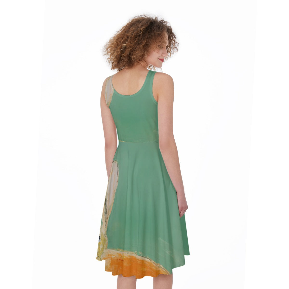 All-Over Print Women's Sleeveless Dress