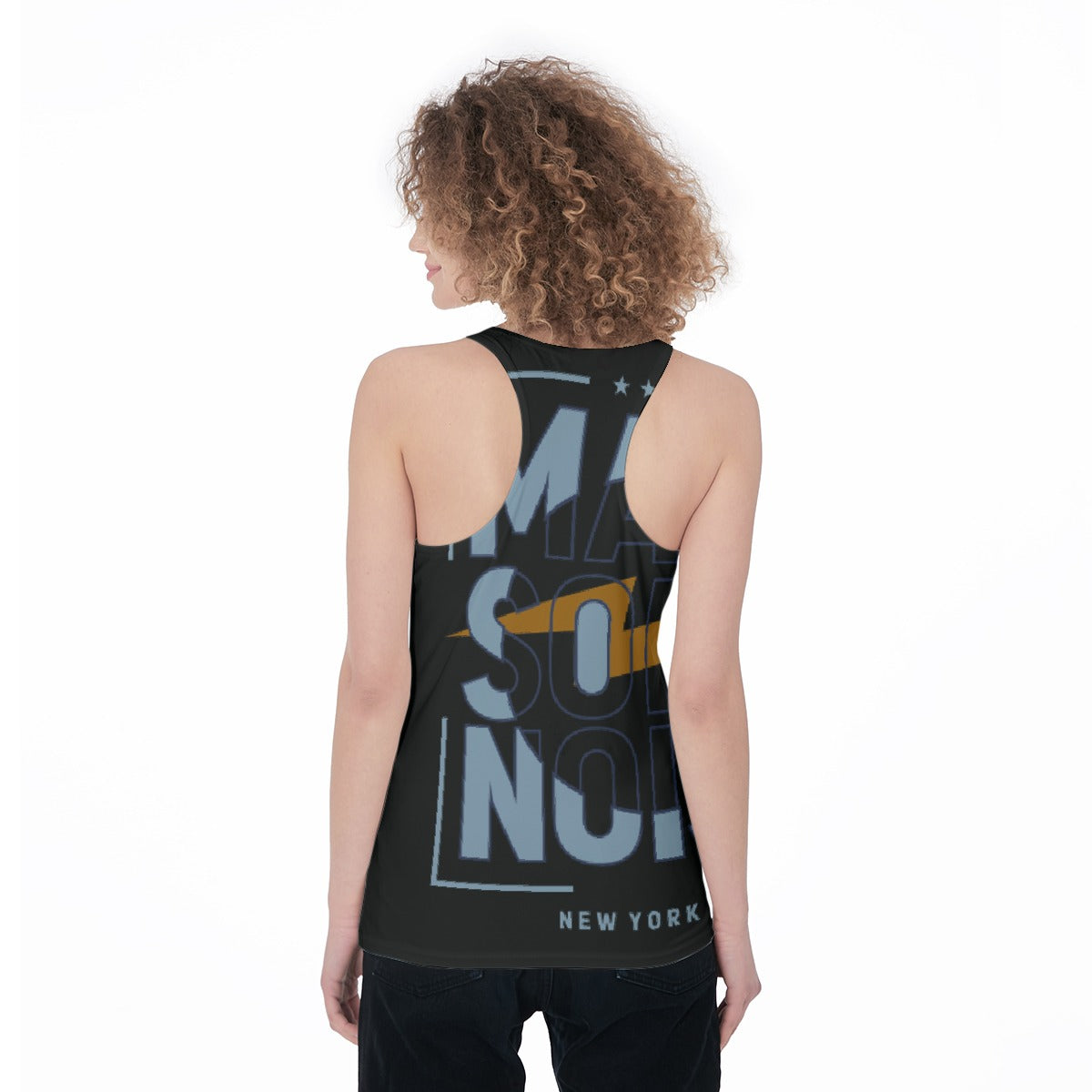 All-Over Print Women's Racerback Tank Top