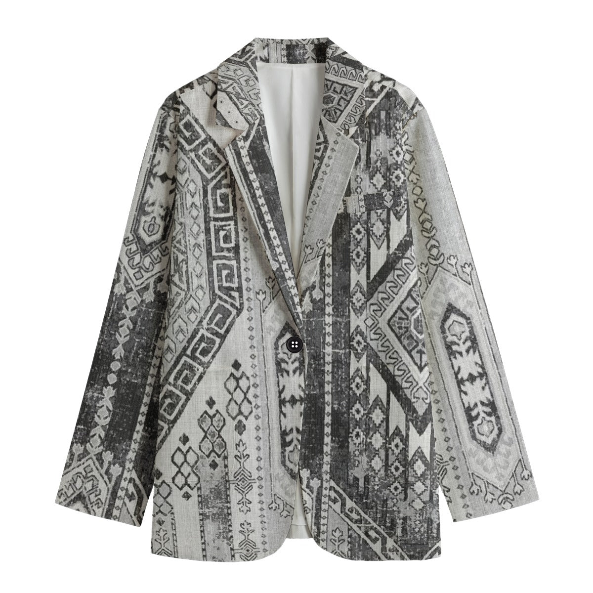 All-Over Print Women's Leisure Blazer