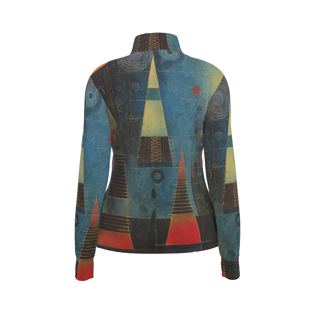 All-Over Print Women's Long Sleeve Thumbhole Jacket