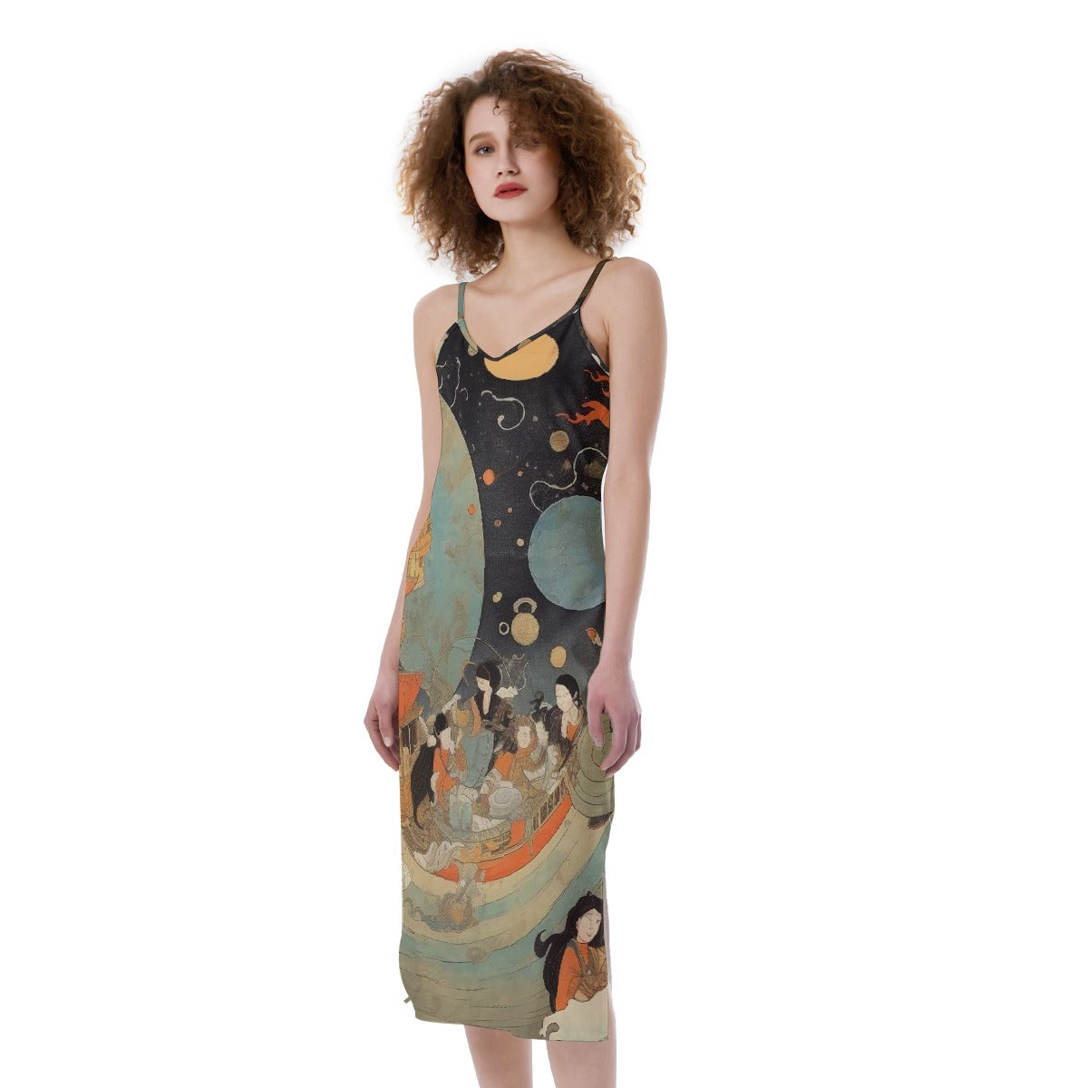 All-Over Print Women's Cami Dress