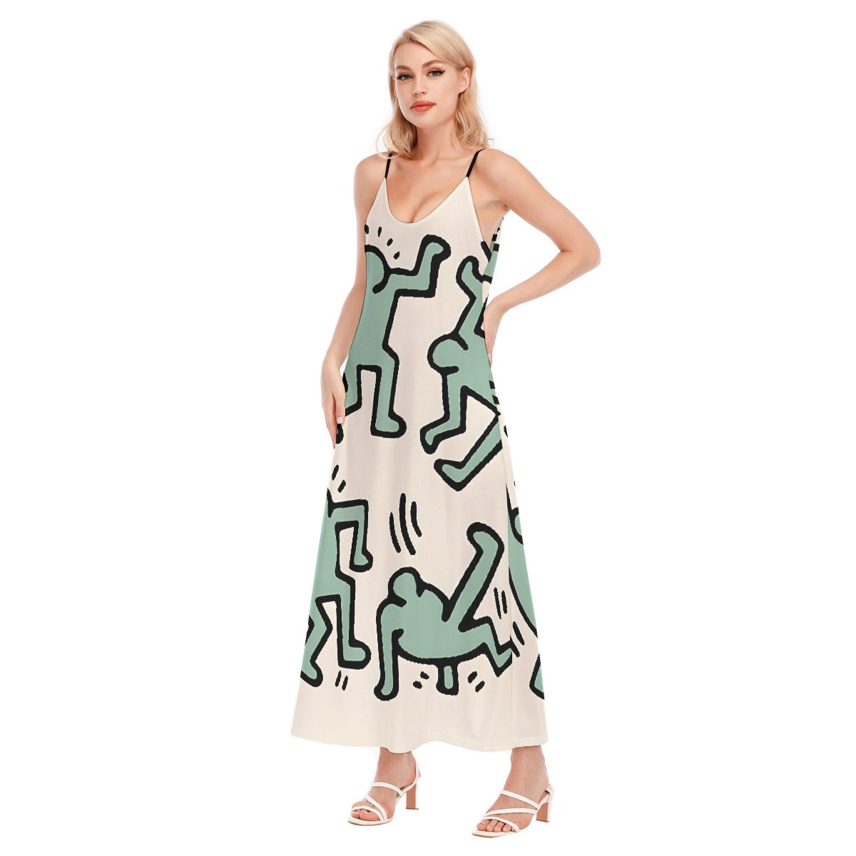 All-Over Print Women's Sling Dress