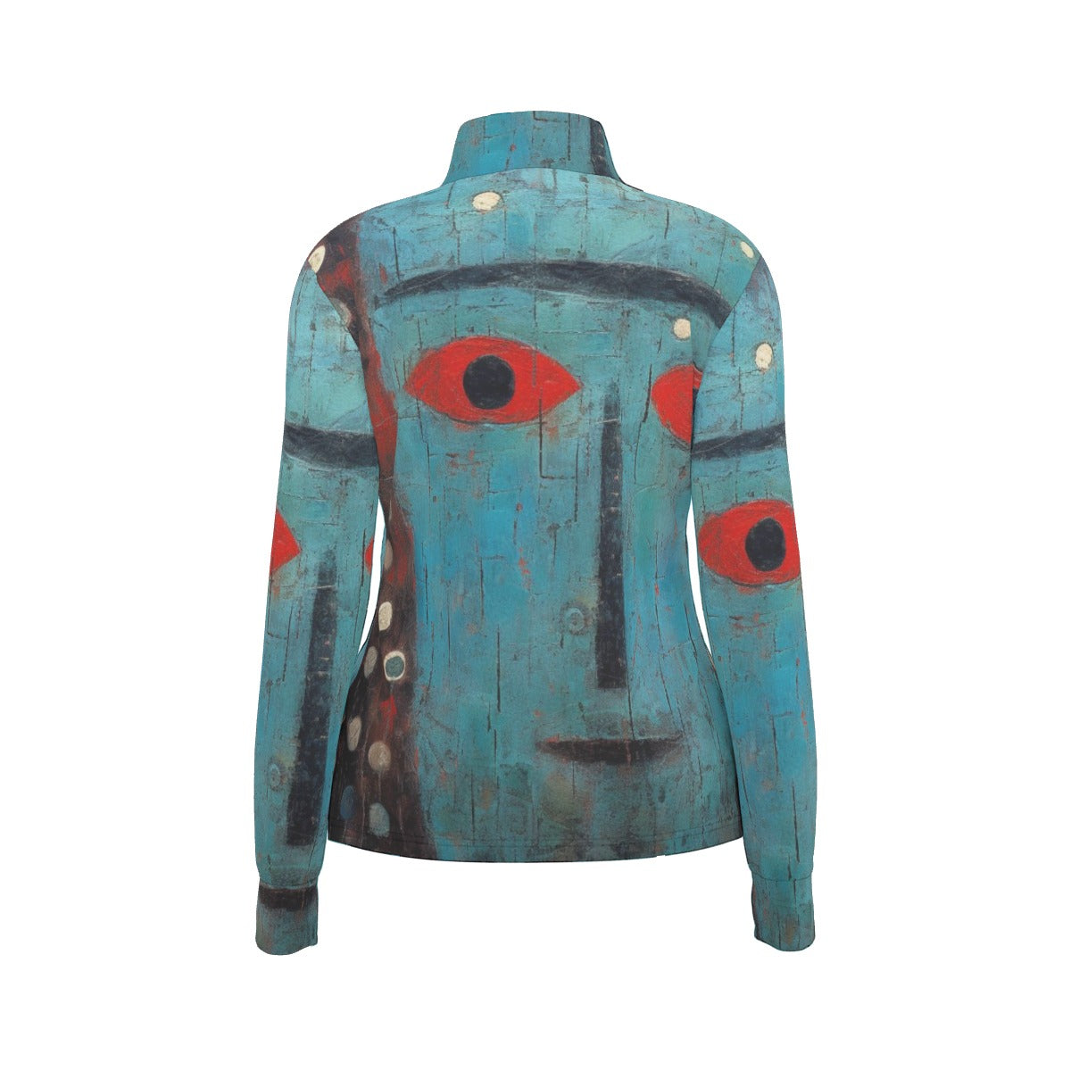 All-Over Print Women's Long Sleeve Thumbhole Jacket