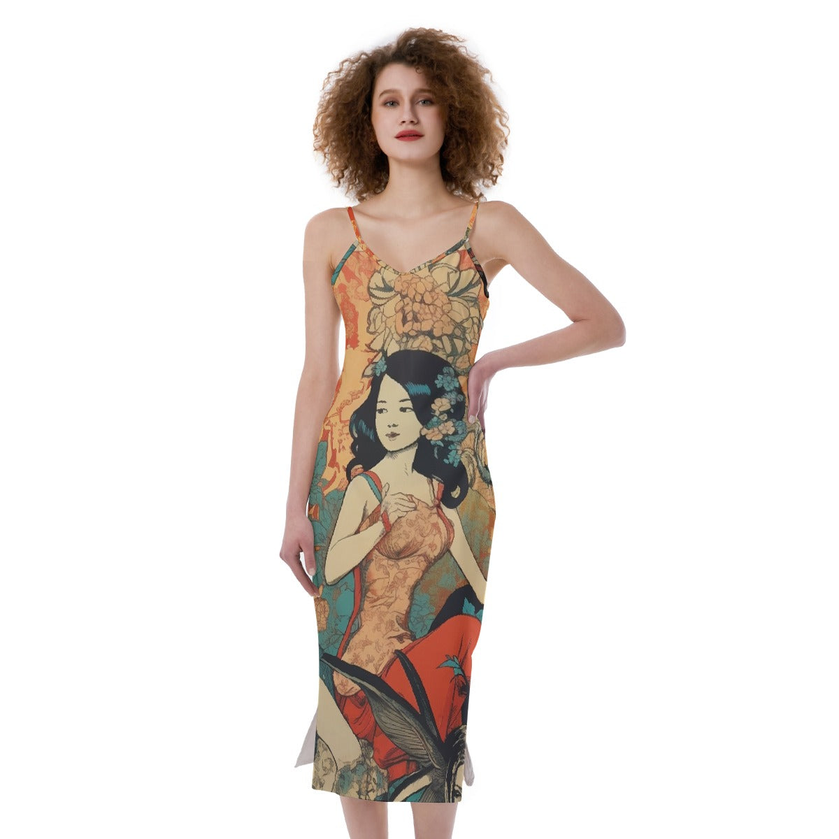 All-Over Print Women's Cami Dress
