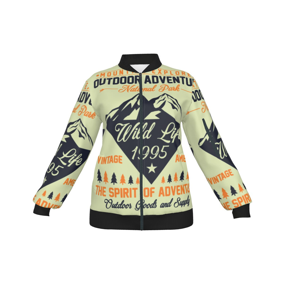 All-Over Print Women's Jacket
