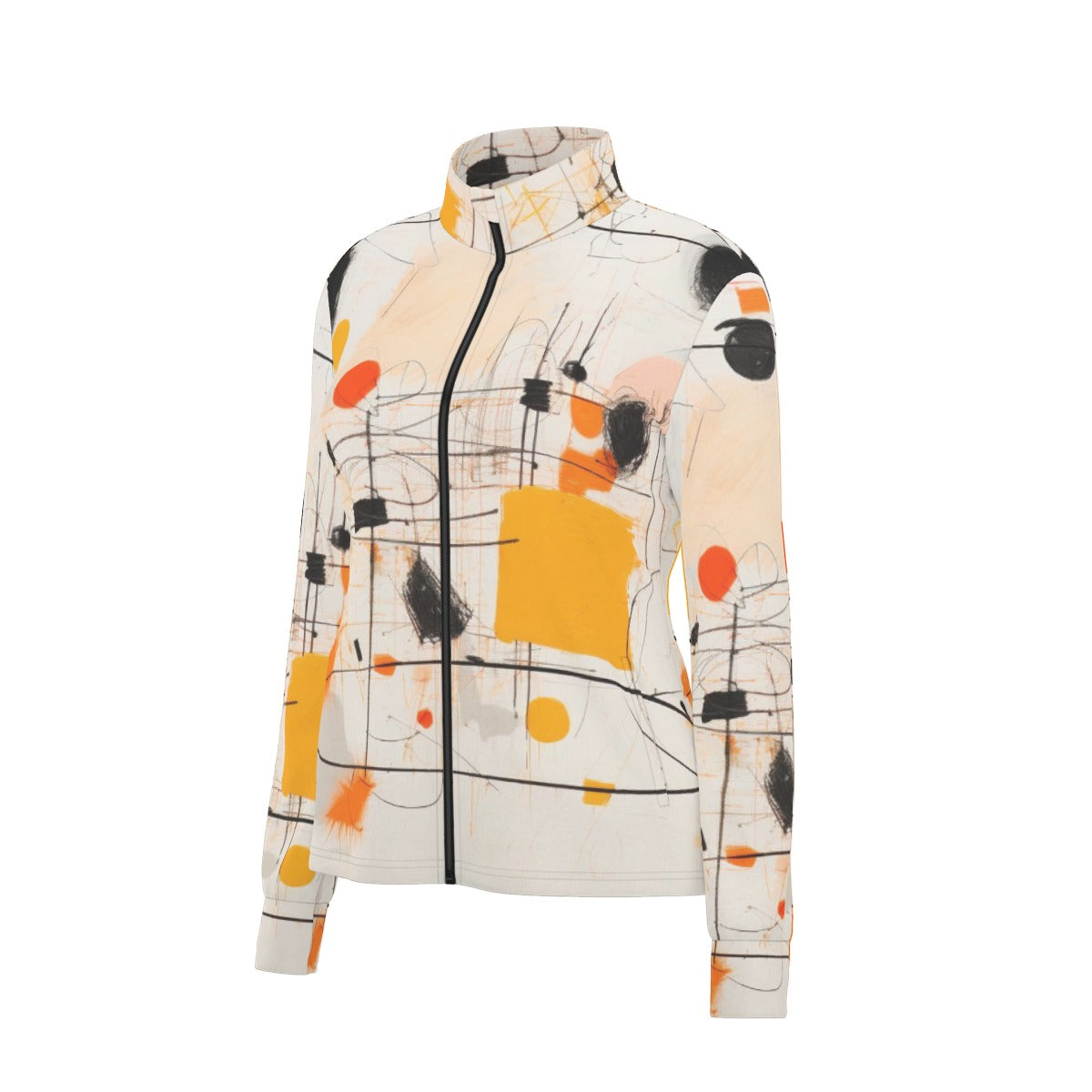 All-Over Print Women's Long Sleeve Thumbhole Jacket