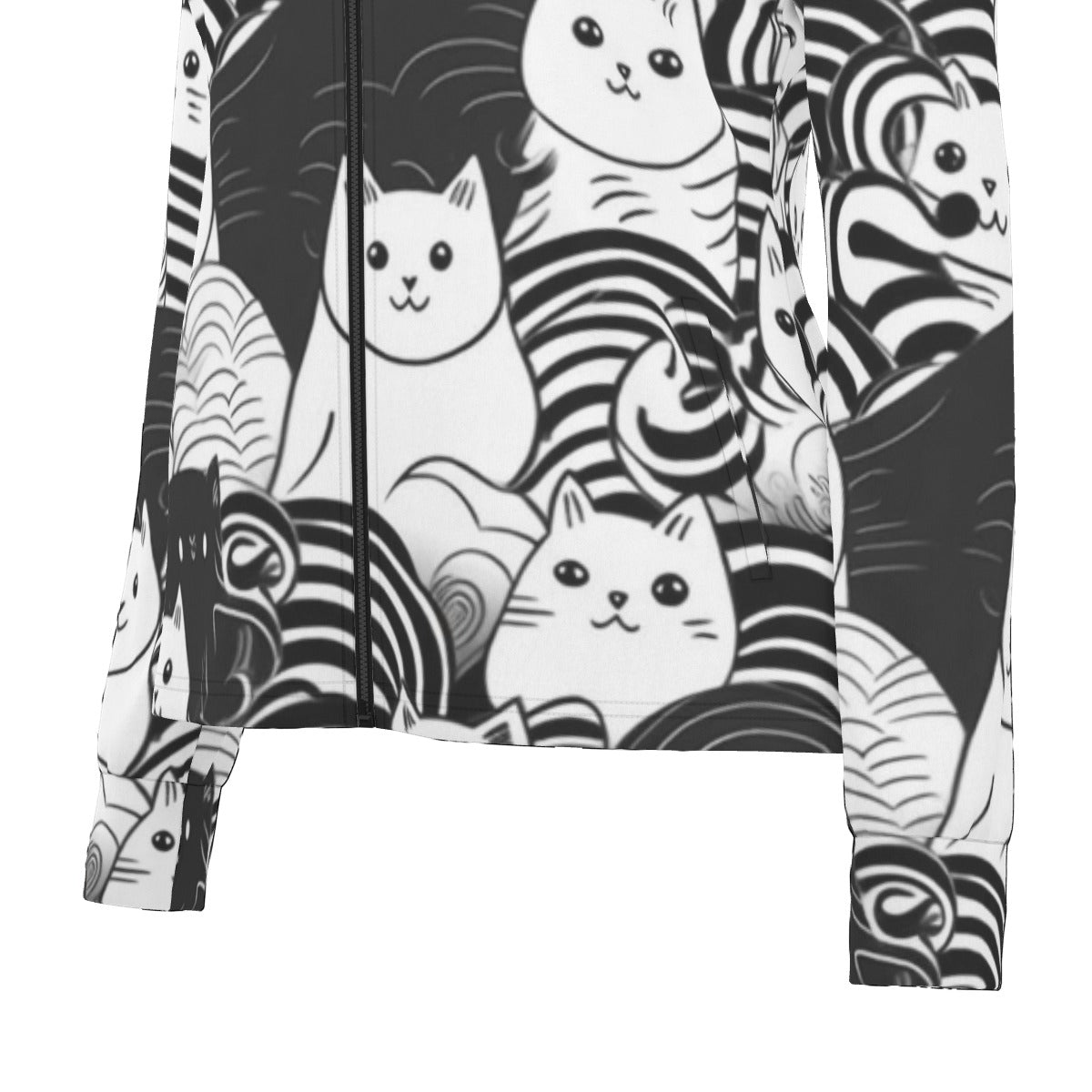 All-Over Print Women's Long Sleeve Thumbhole Jacket