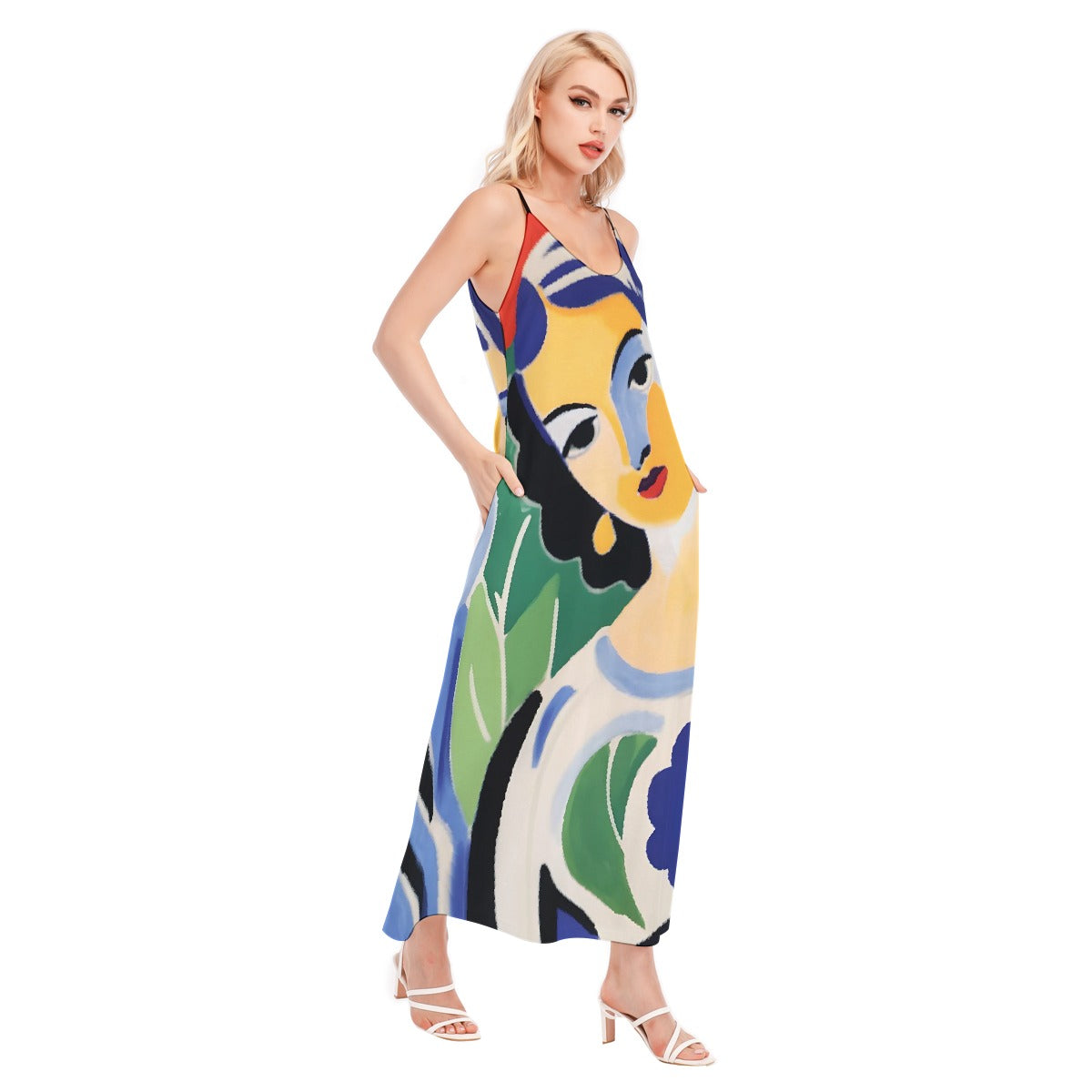 All-Over Print Women's Sling Dress