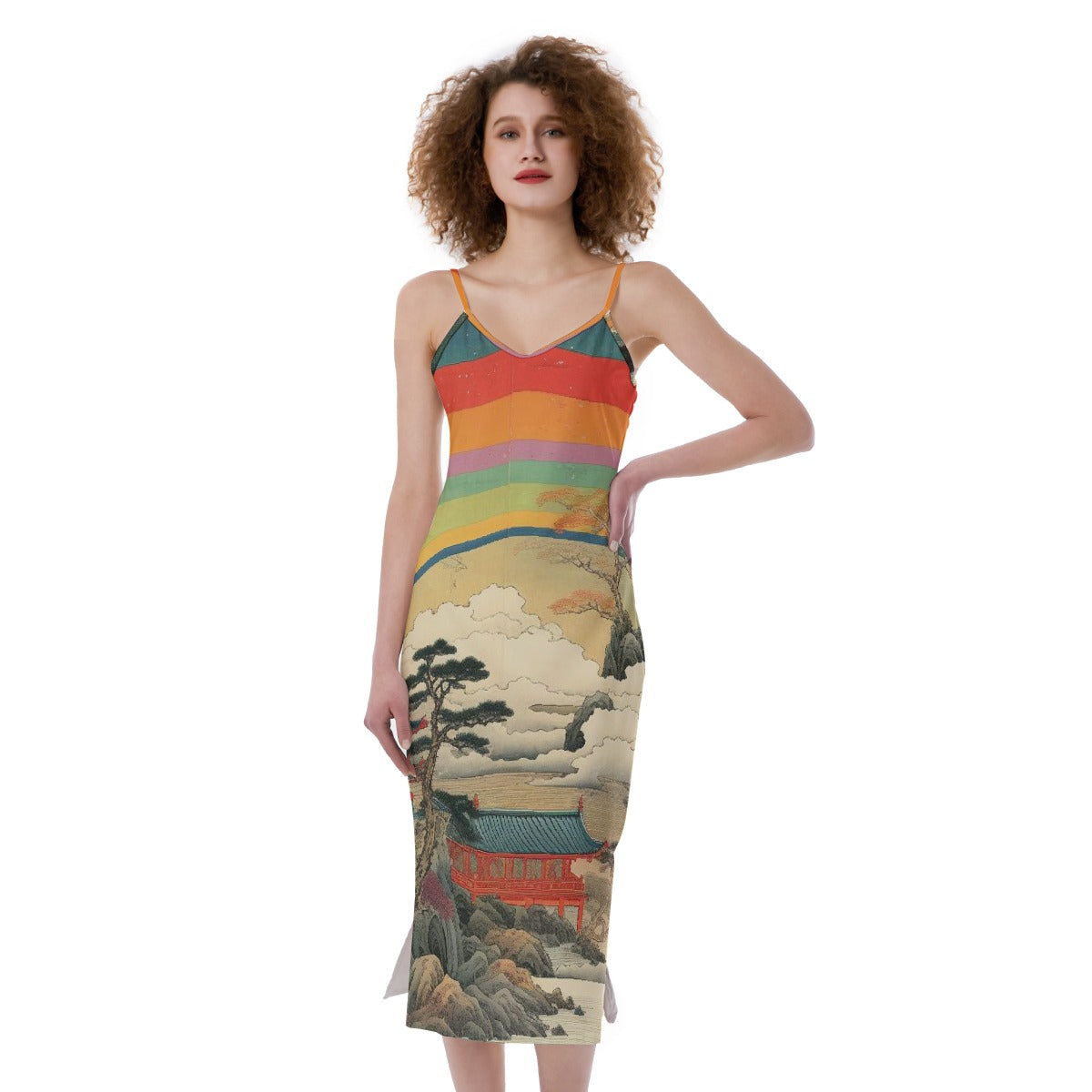 All-Over Print Women's Cami Dress