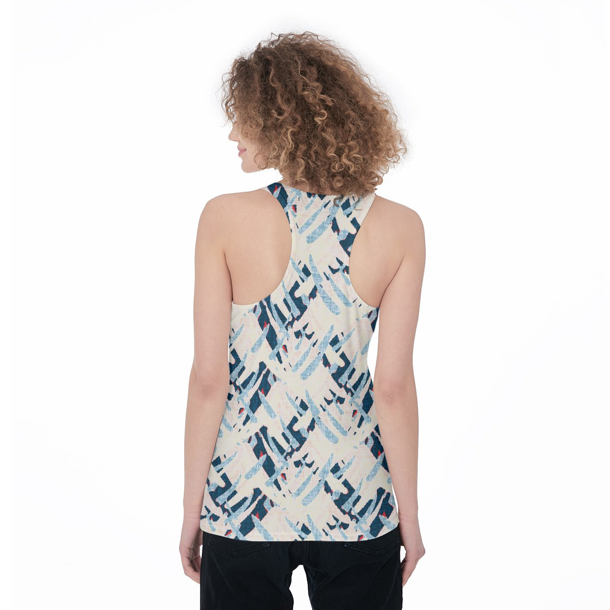 All-Over Print Women's Racerback Tank Top