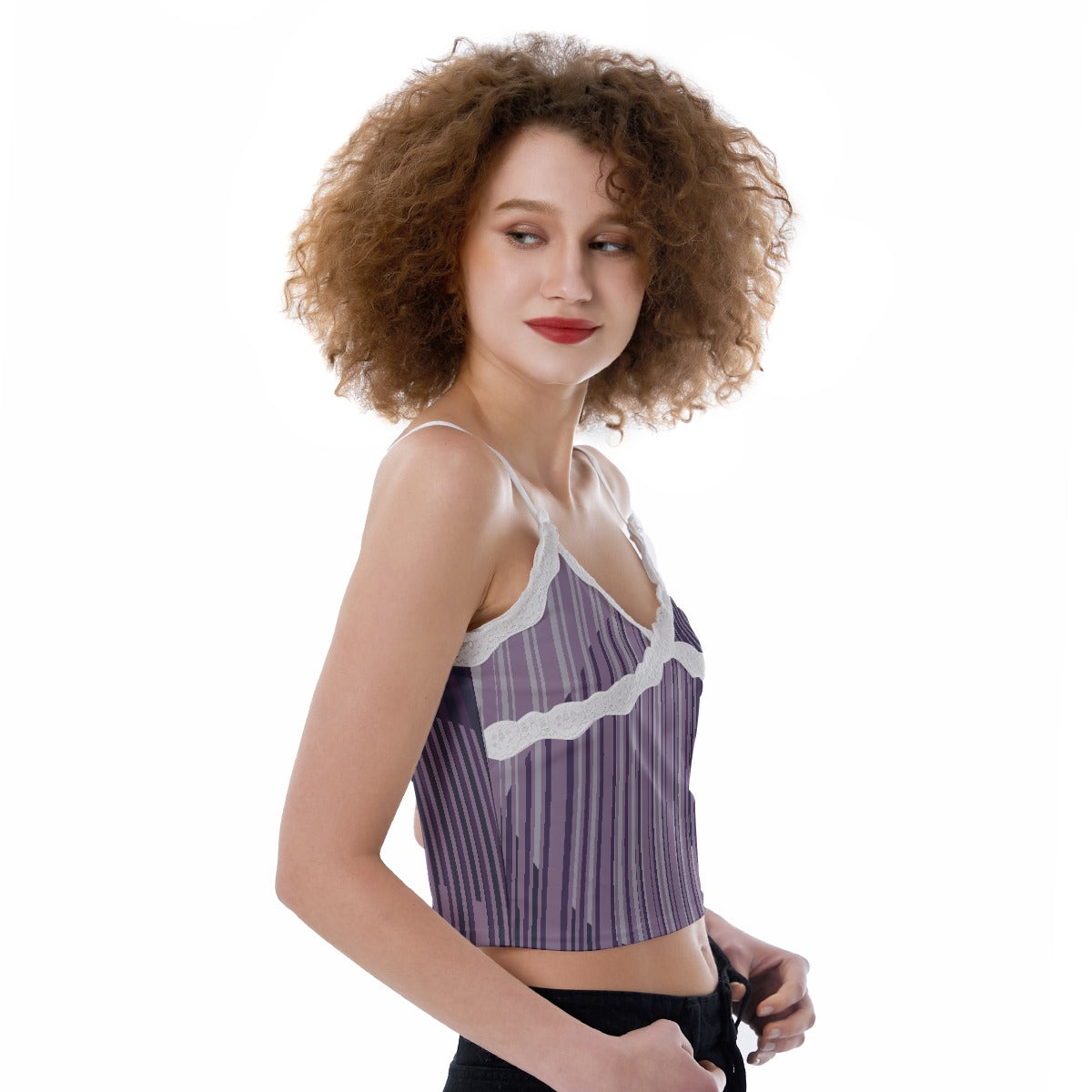 All-Over Print Women's Lace Camisole