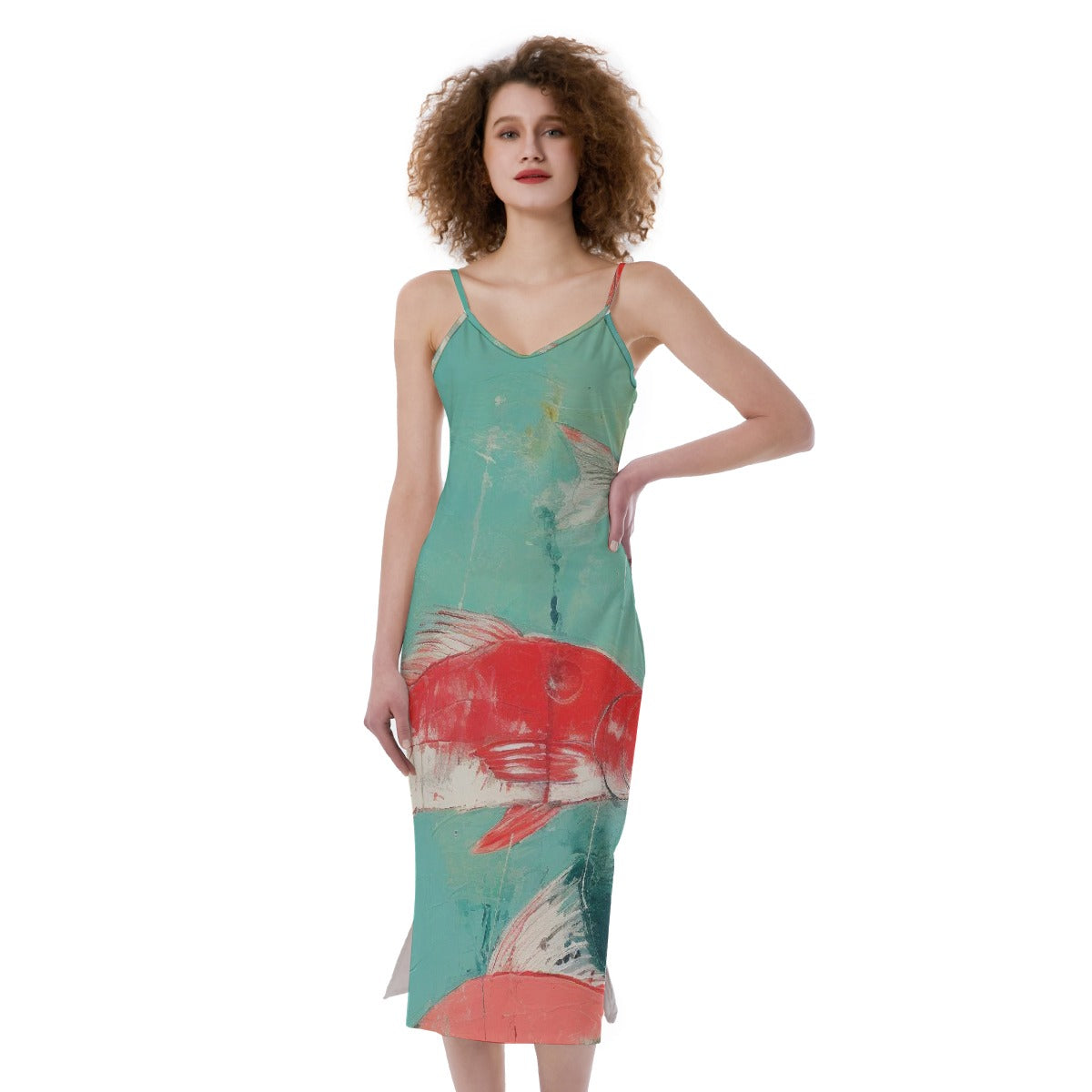 All-Over Print Women's Cami Dress