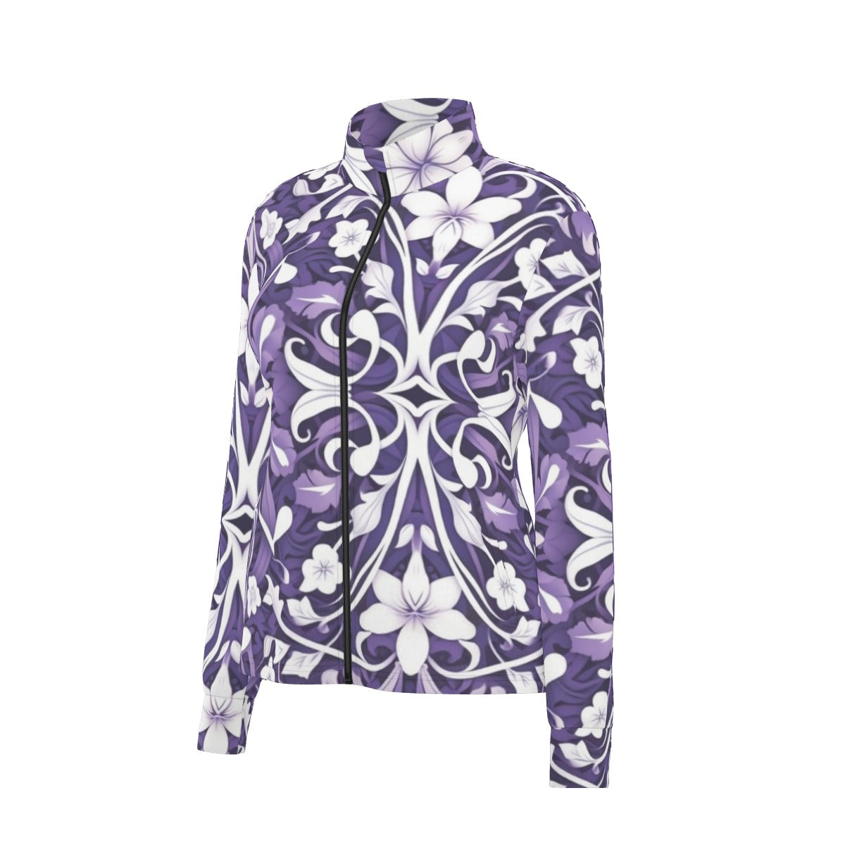 All-Over Print Women's Long Sleeve Thumbhole Jacket