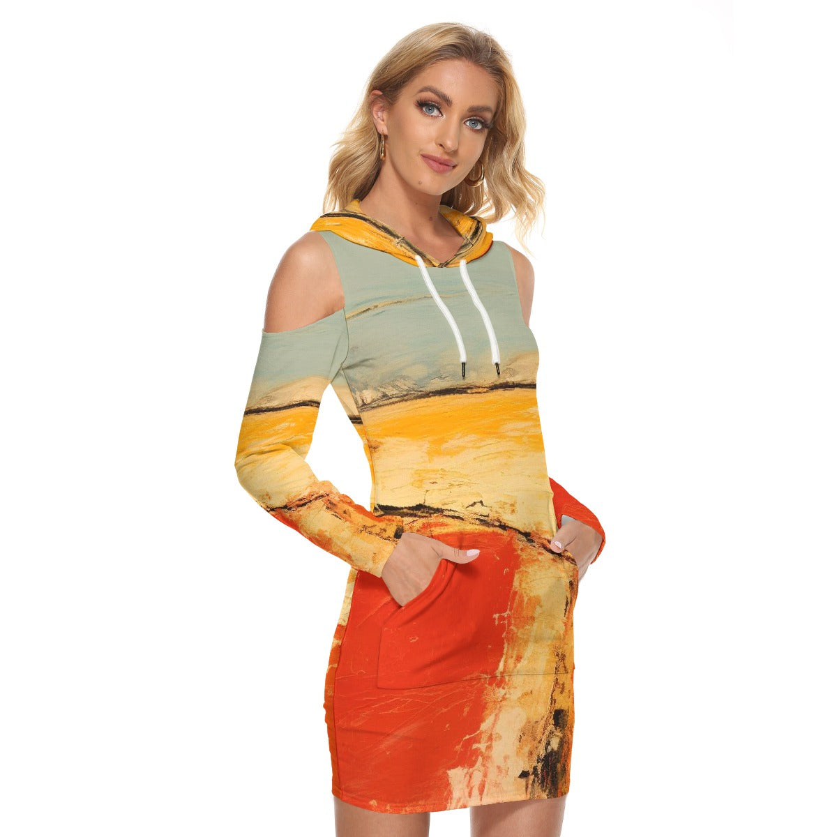 All-Over Print Women's Tight Dress