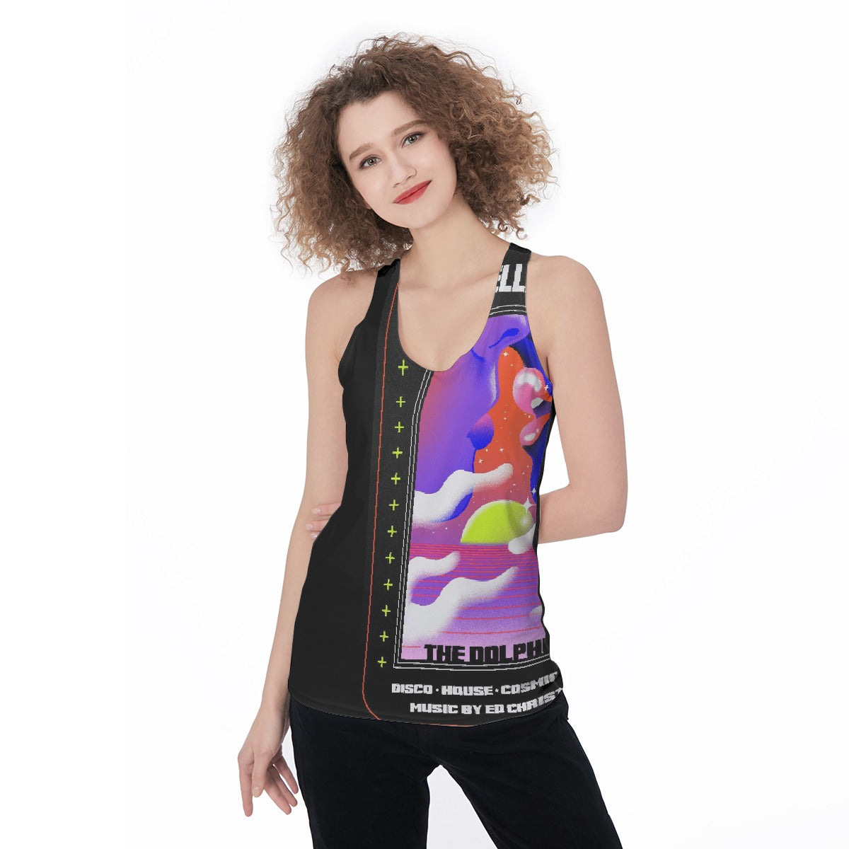 All-Over Print Women's Racerback Tank Top