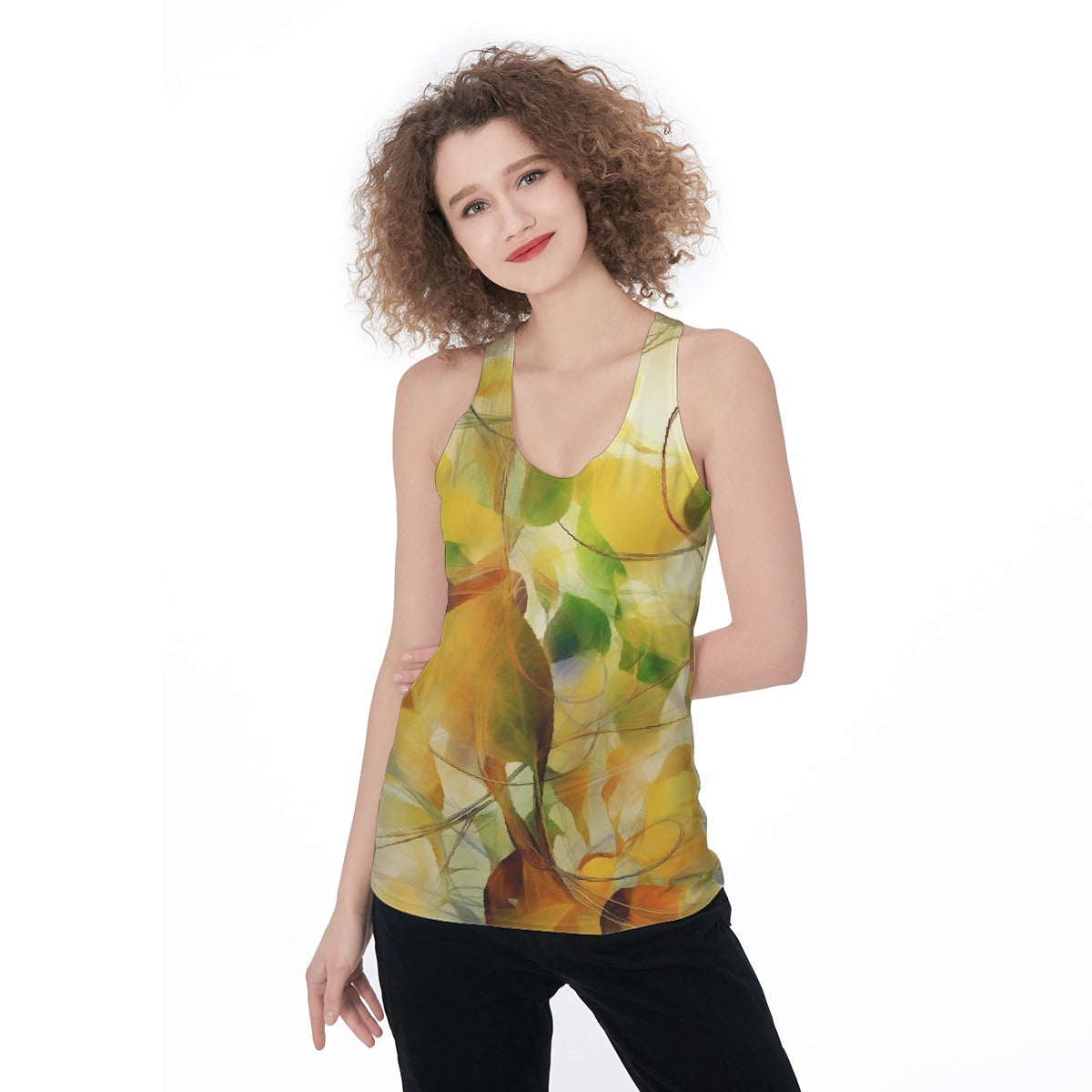 All-Over Print Women's Racerback Tank Top