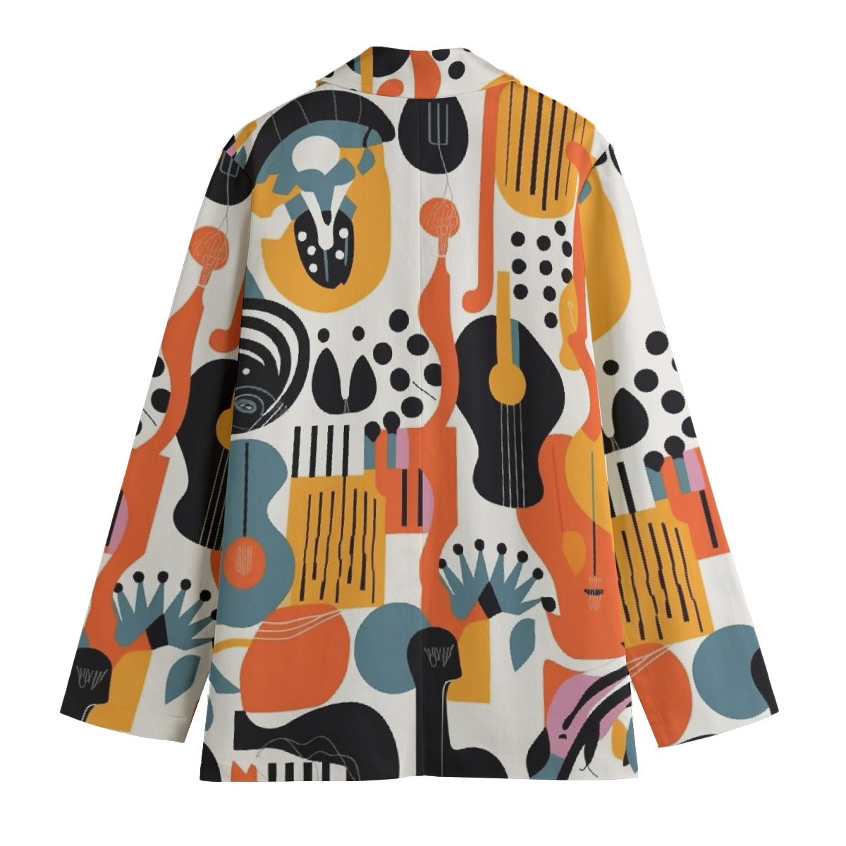 All-Over Print Women's Leisure Blazer