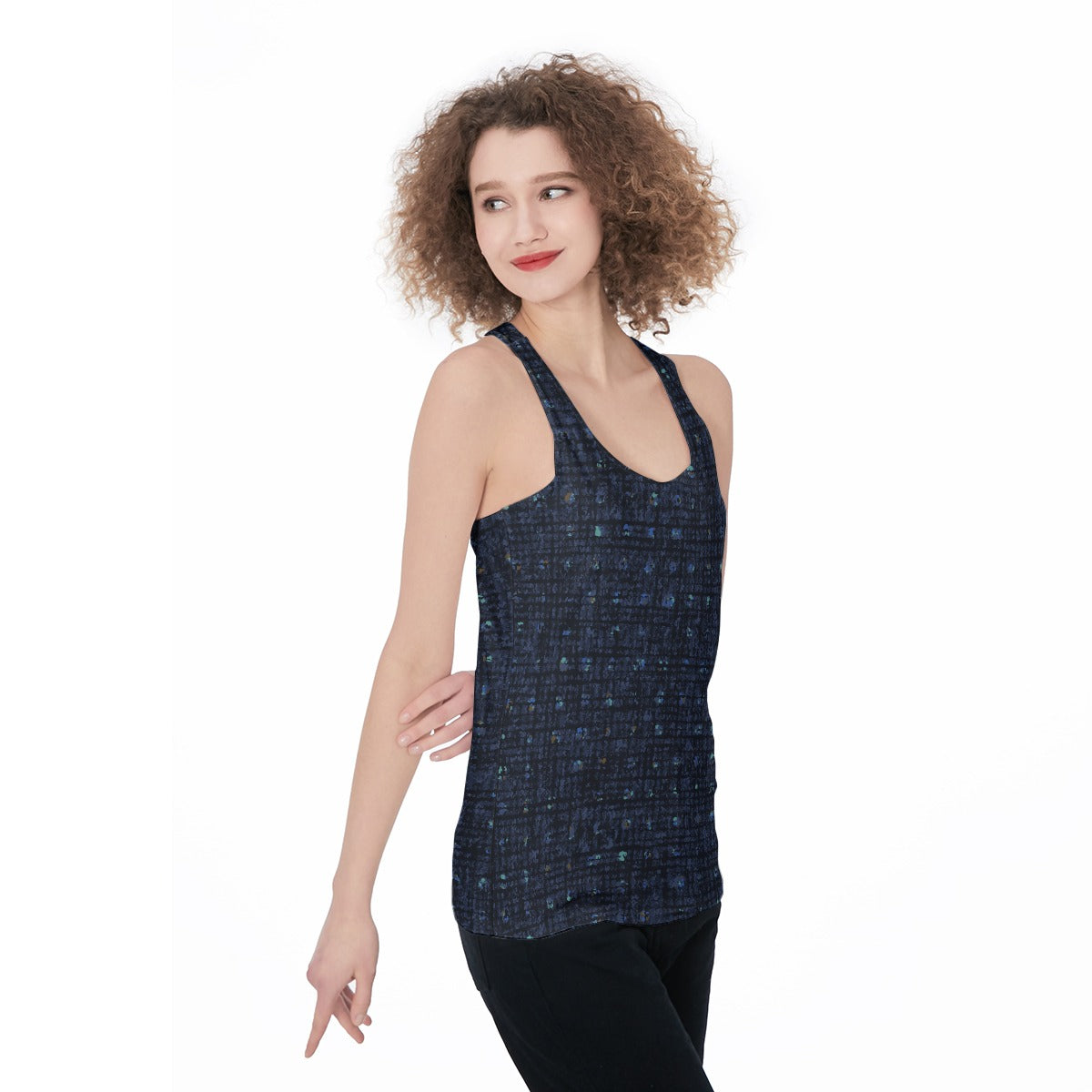 All-Over Print Women's Racerback Tank Top