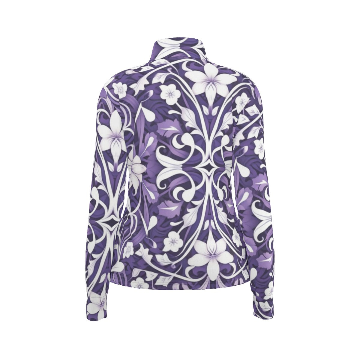 All-Over Print Women's Long Sleeve Thumbhole Jacket