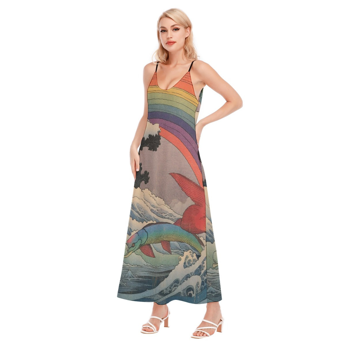 All-Over Print Women's Sling Dress