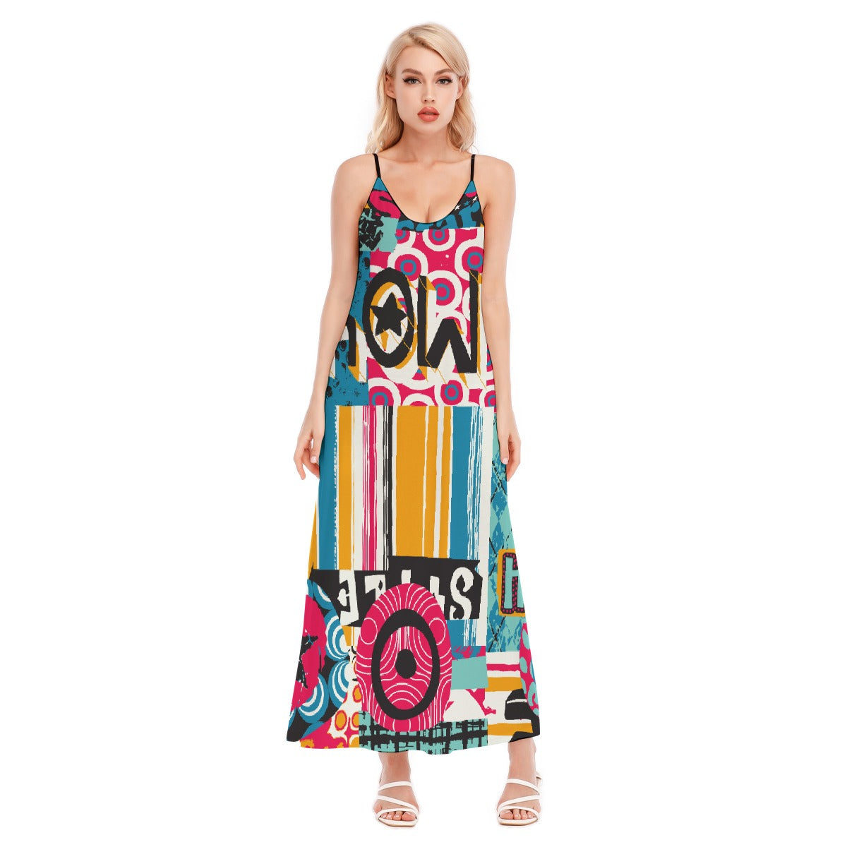 All-Over Print Women's Sling Dress