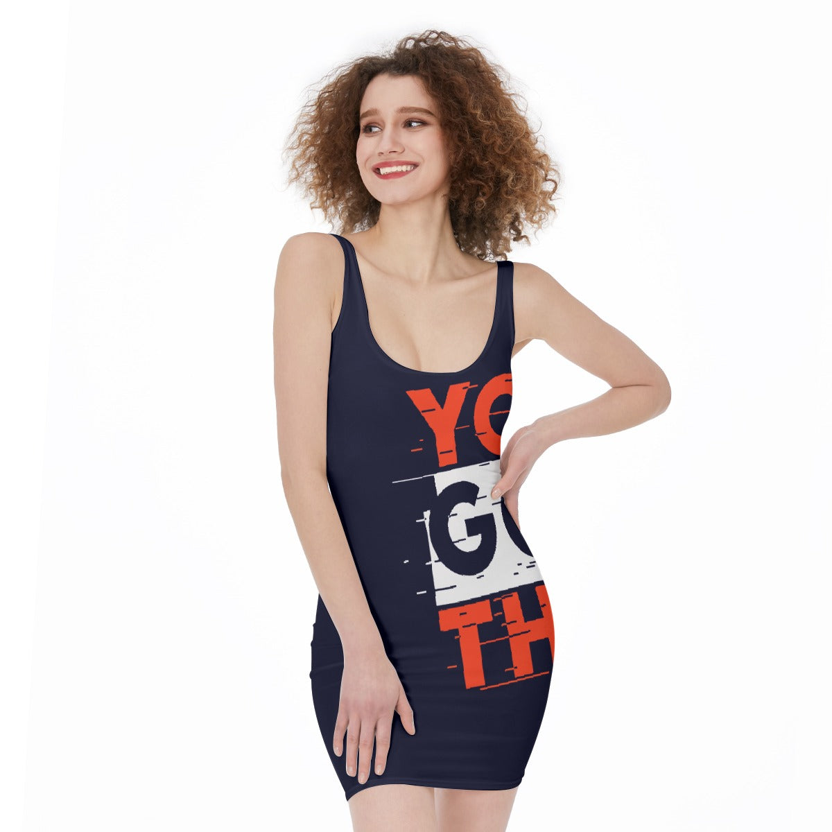 All-Over Print Women's Bodycon Dress