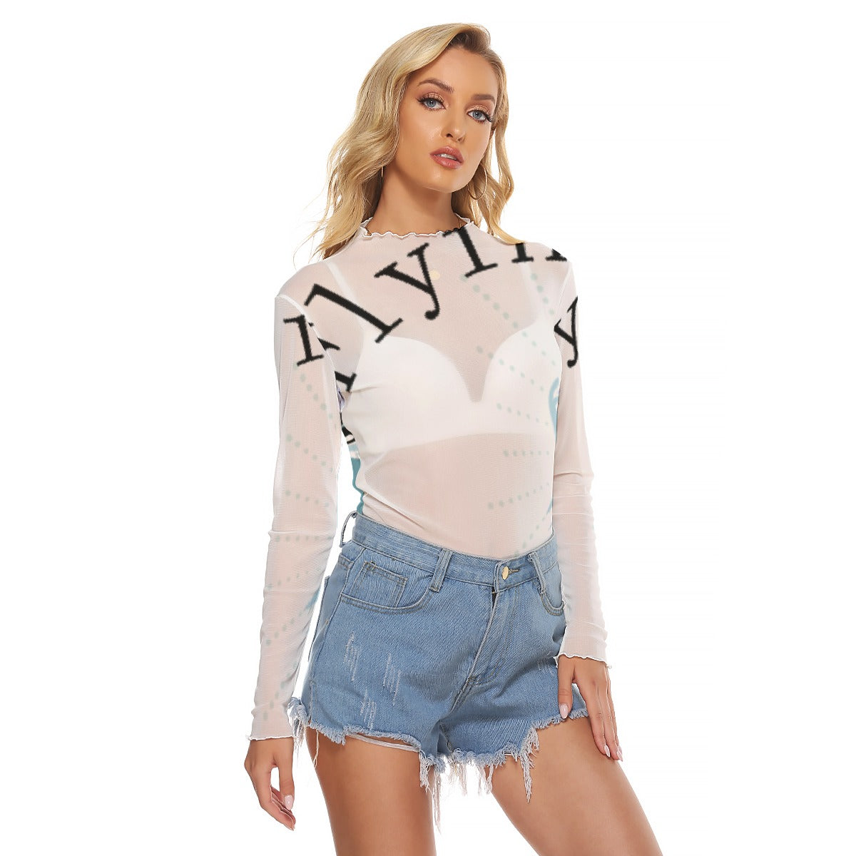 All-Over Print Women's Mesh T-shirt