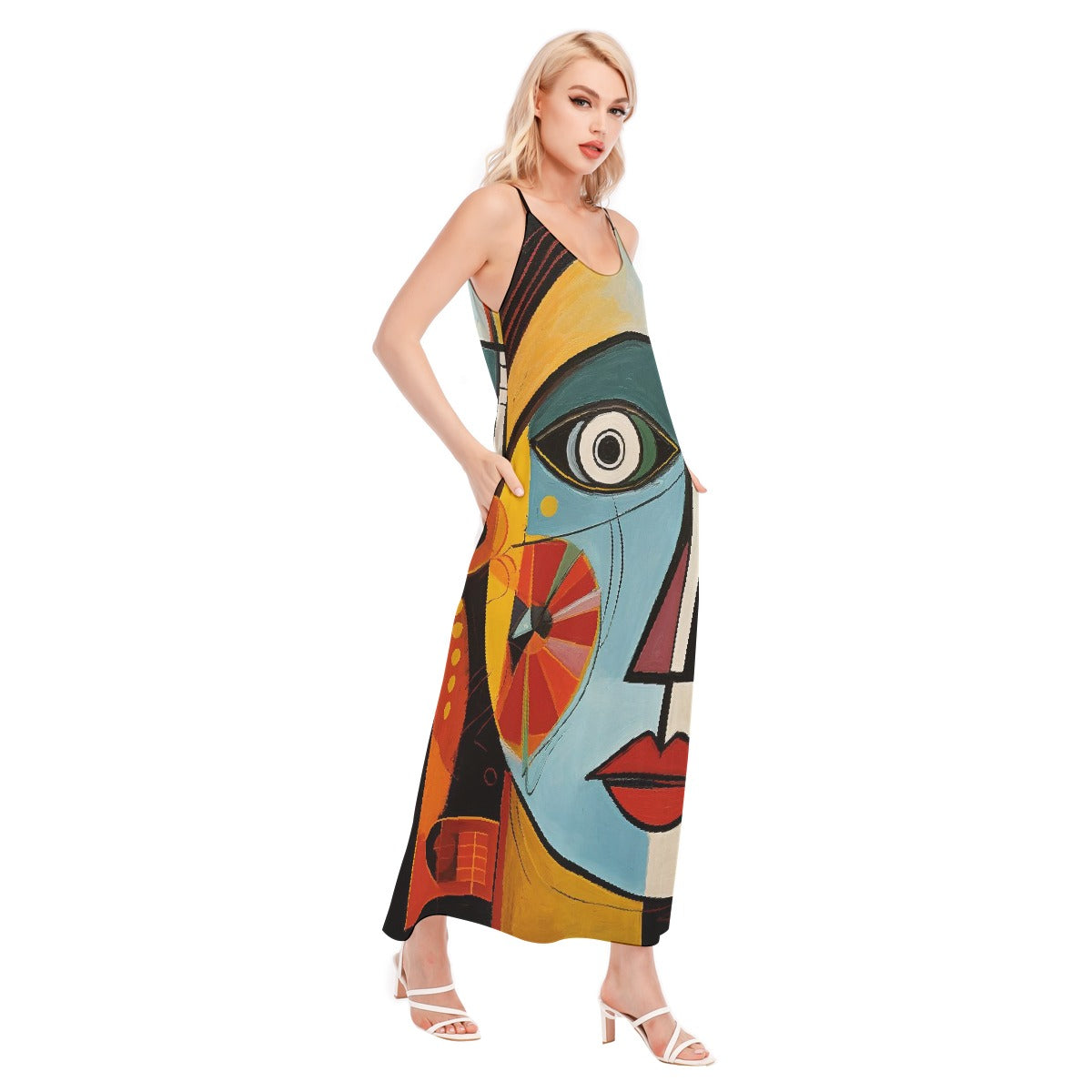All-Over Print Women's Sling Dress