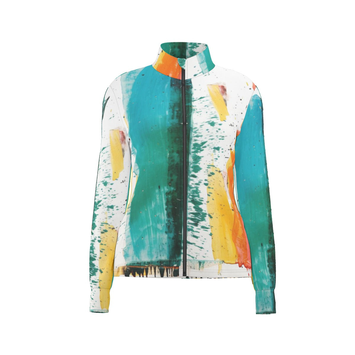 All-Over Print Women's Long Sleeve Thumbhole Jacket