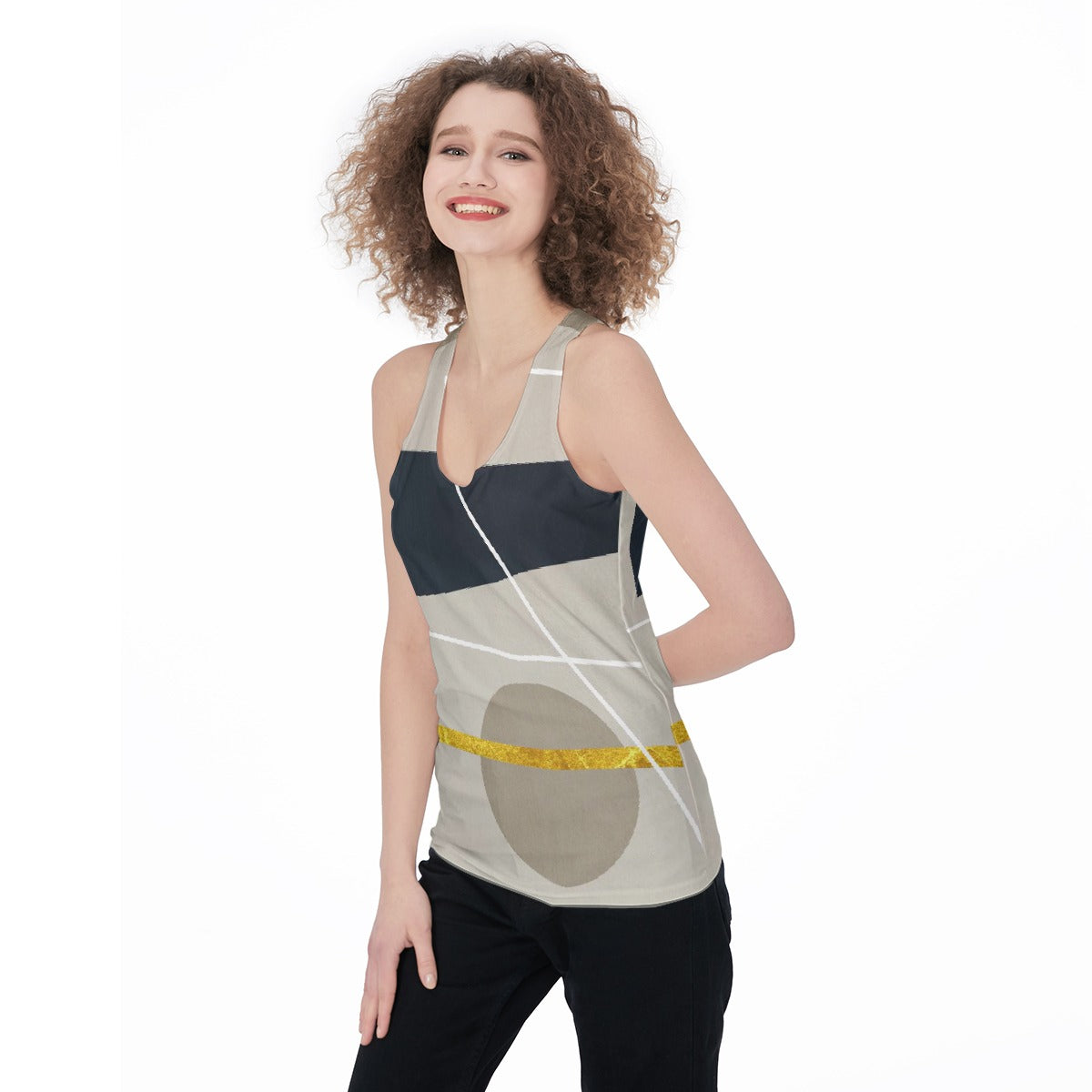 All-Over Print Women's Racerback Tank Top