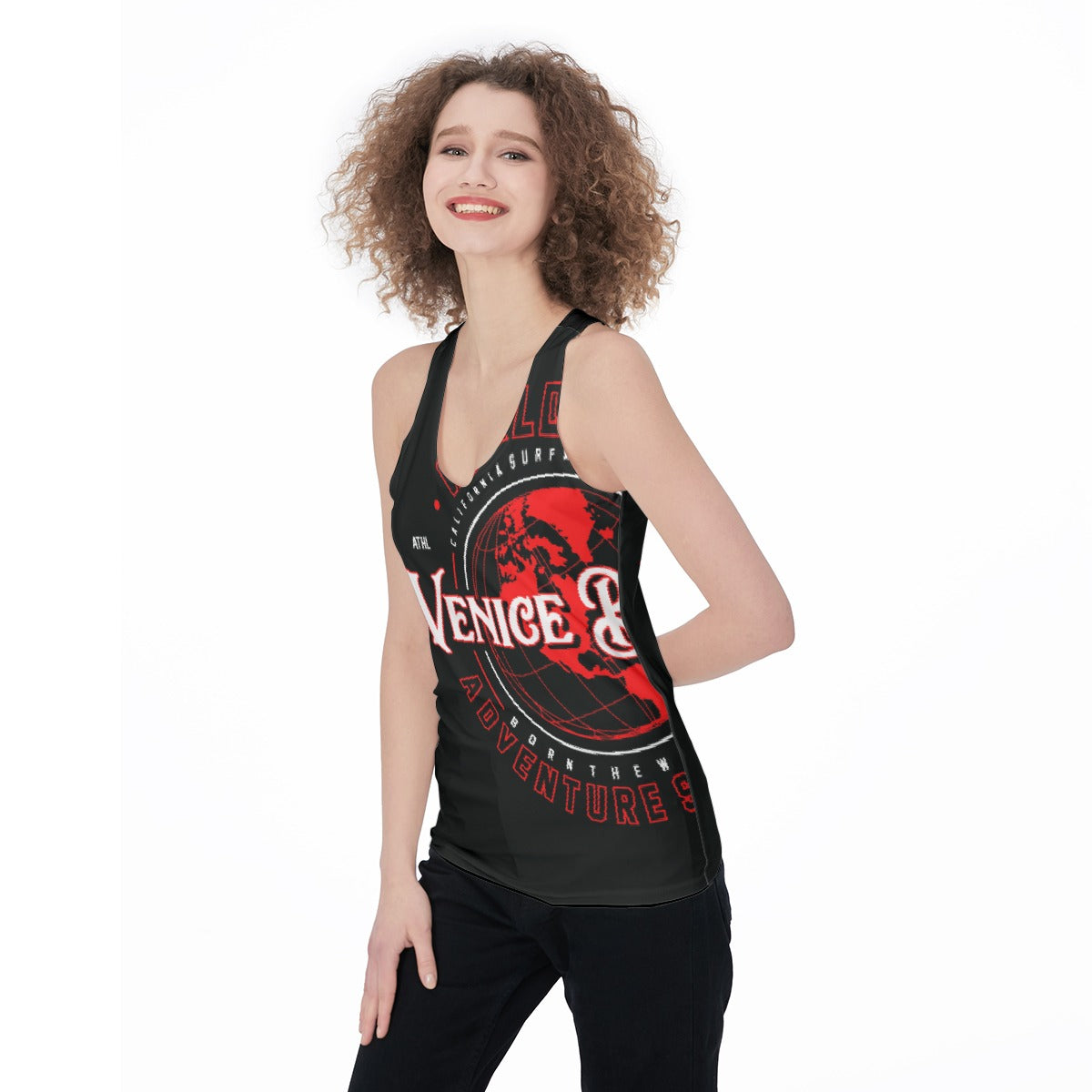 All-Over Print Women's Racerback Tank Top