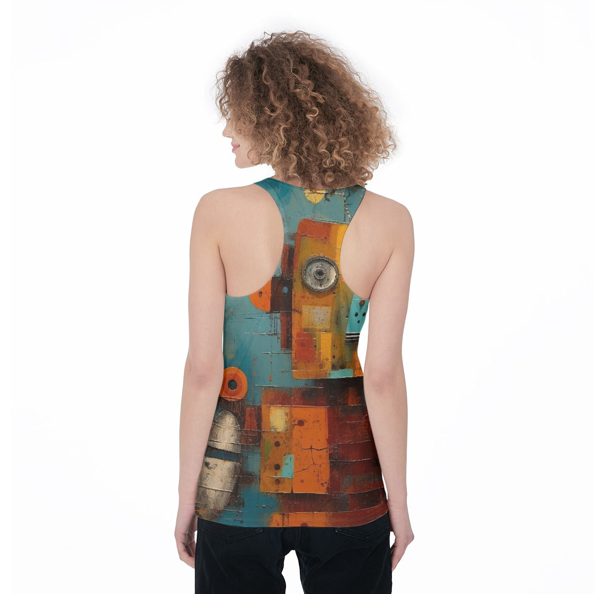 All-Over Print Women's Racerback Tank Top